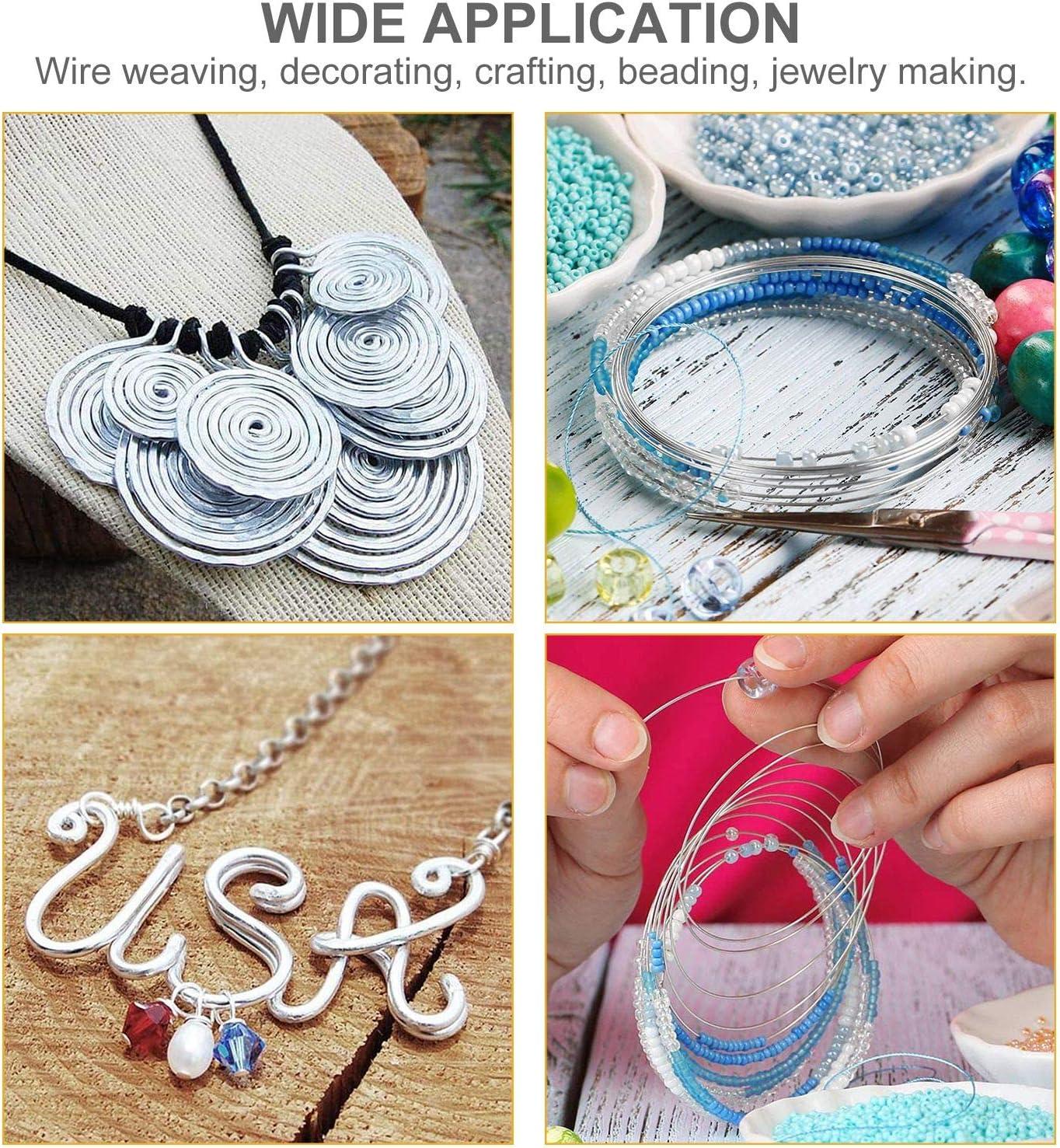 10-18 Gauge Aluminum Wire Anodized Floral Beading Craft Wires DIY