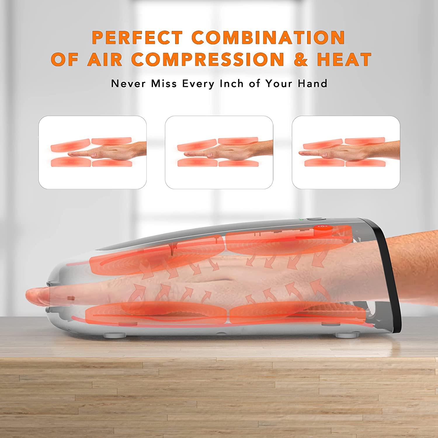 Breo iPalm520e Electric Hand Massager, Palm Massage Machine with