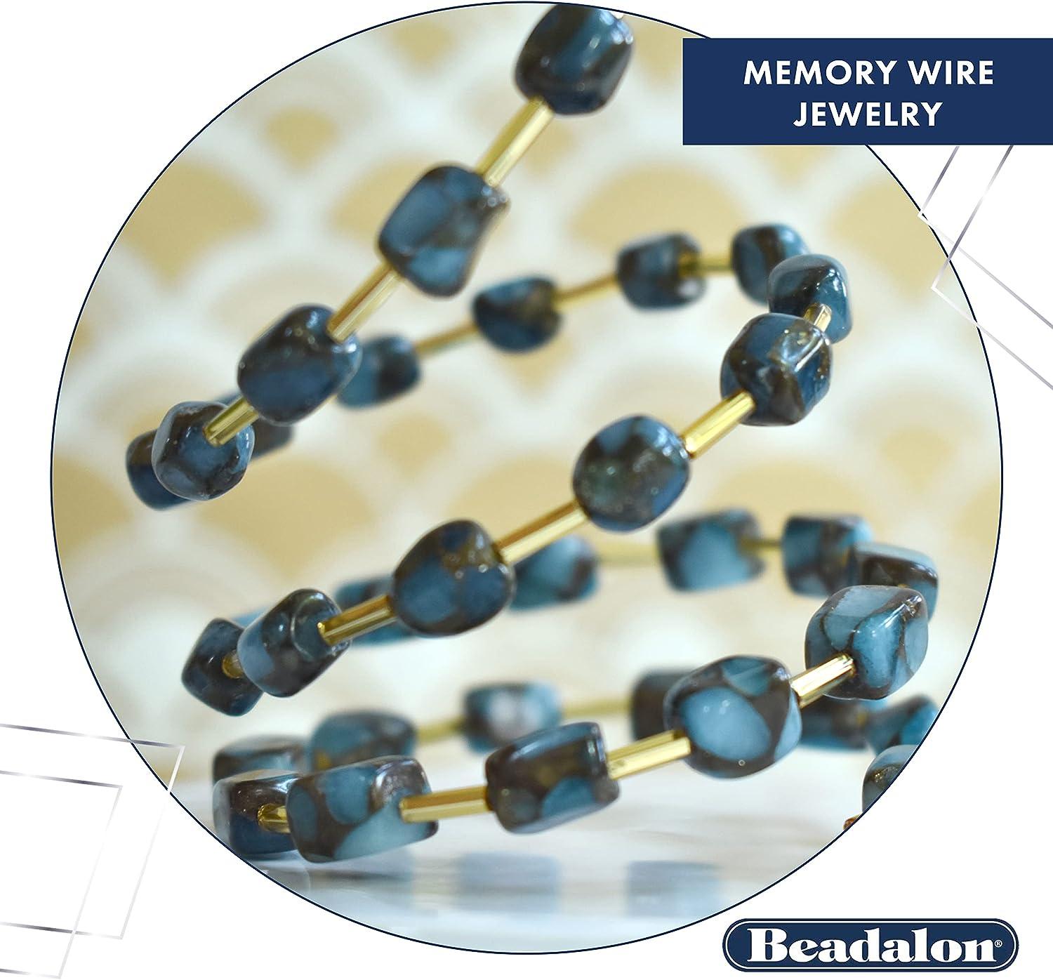 Beadalon Memory Wire End Caps 3 mm / .12 in Round Silver Plated 144 pc