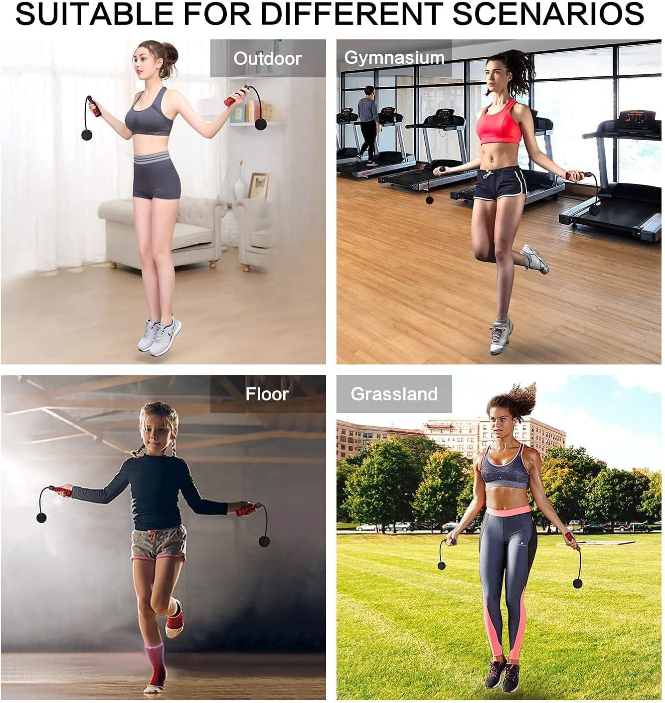 Weighted Ropeless Jump Rope Training Ropeless Skipping Rope for