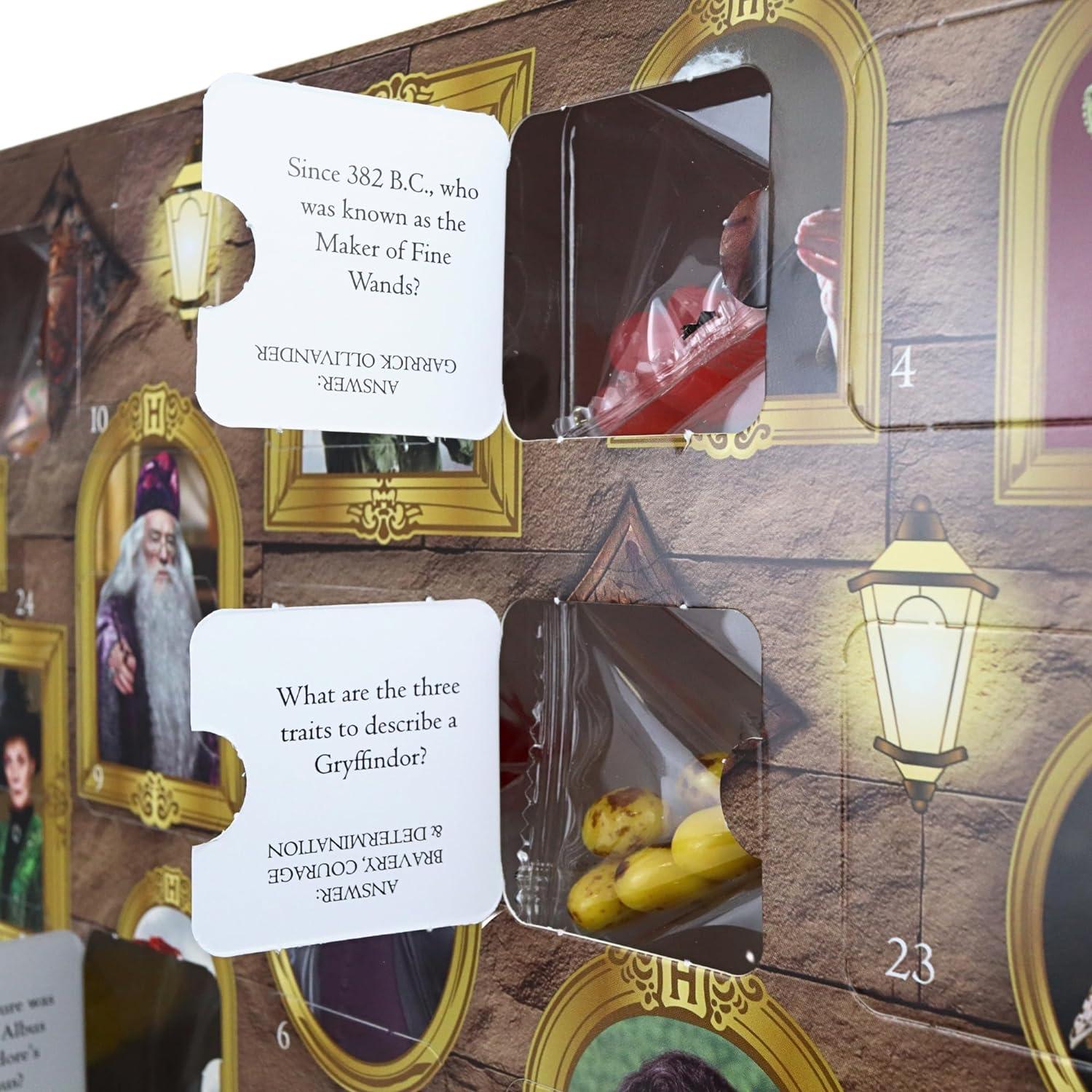 Jelly Belly Harry Potter Trivia Advent Calendar with Jelly Beans 6 7 oz
