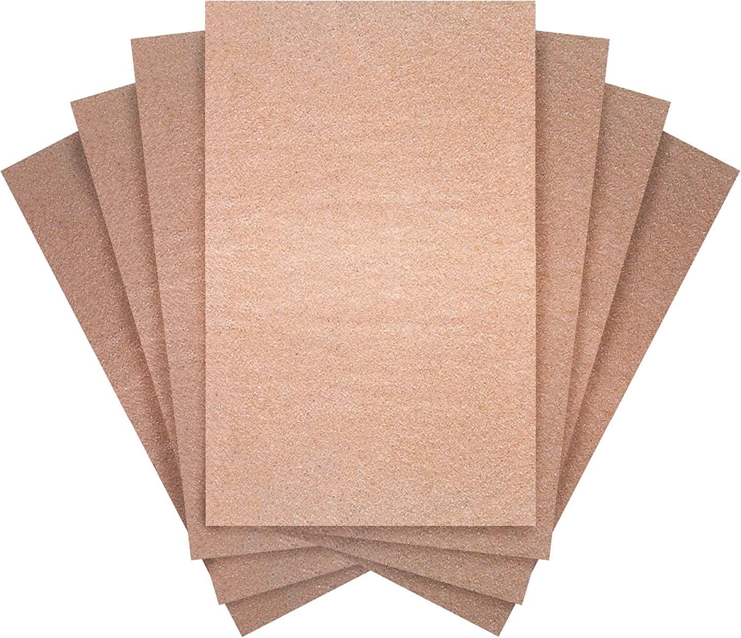 PennPlax 7 Pack Gravel Paper for Bird Cage 9x12Inch Safe and Clean for HardBilled Birds