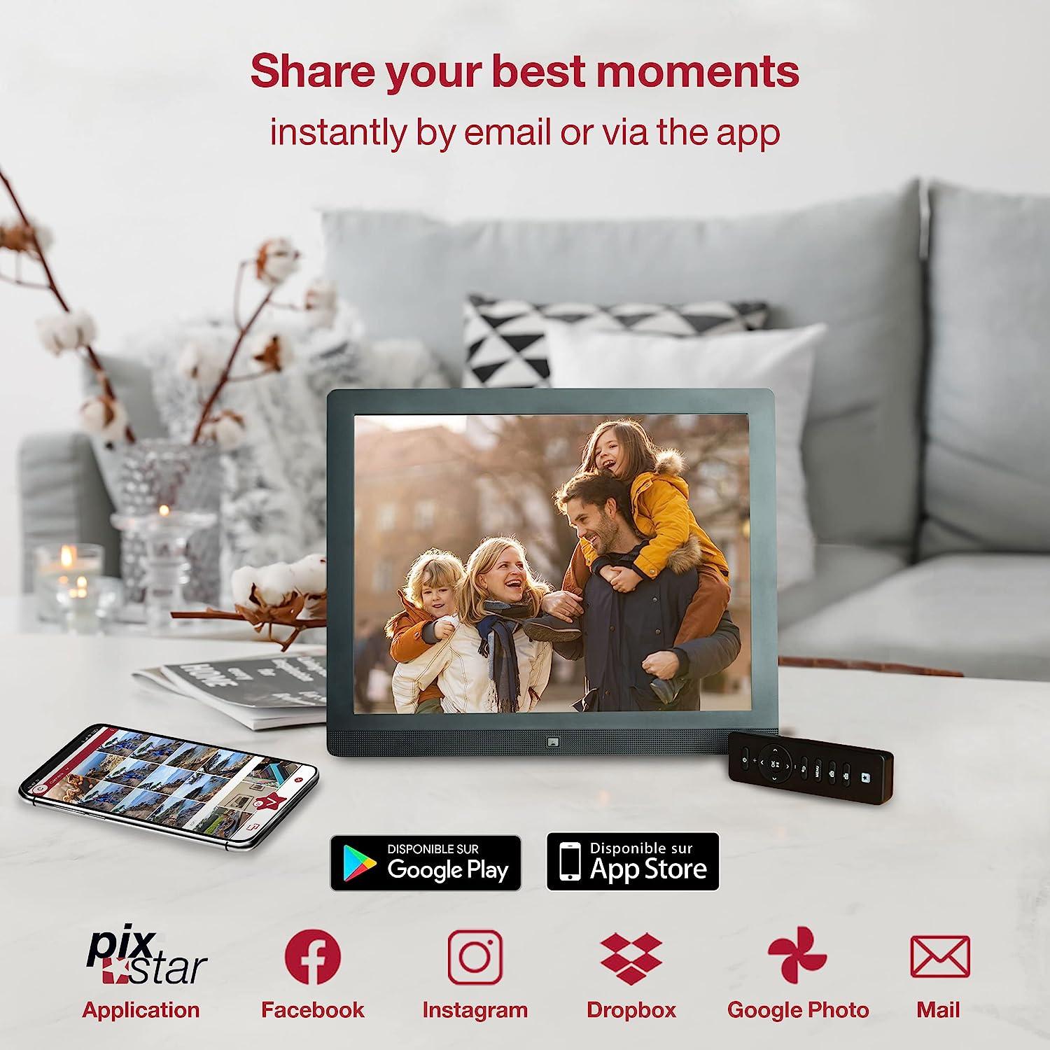 Pix star 10 inch photo frame sale