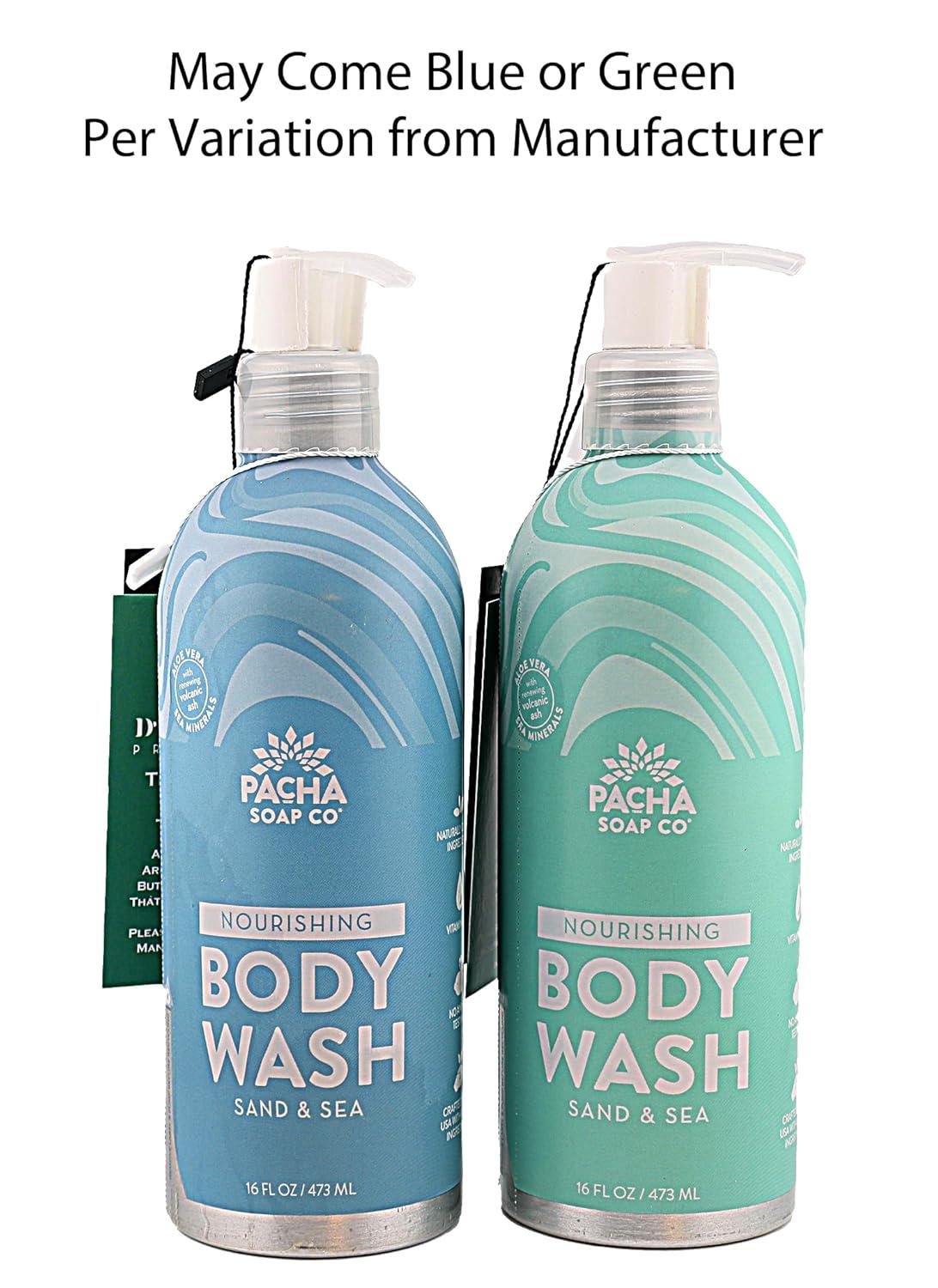Pacha Sand & Sea 5-in-1 Body Wash & Shaving Gel - 16 fl oz