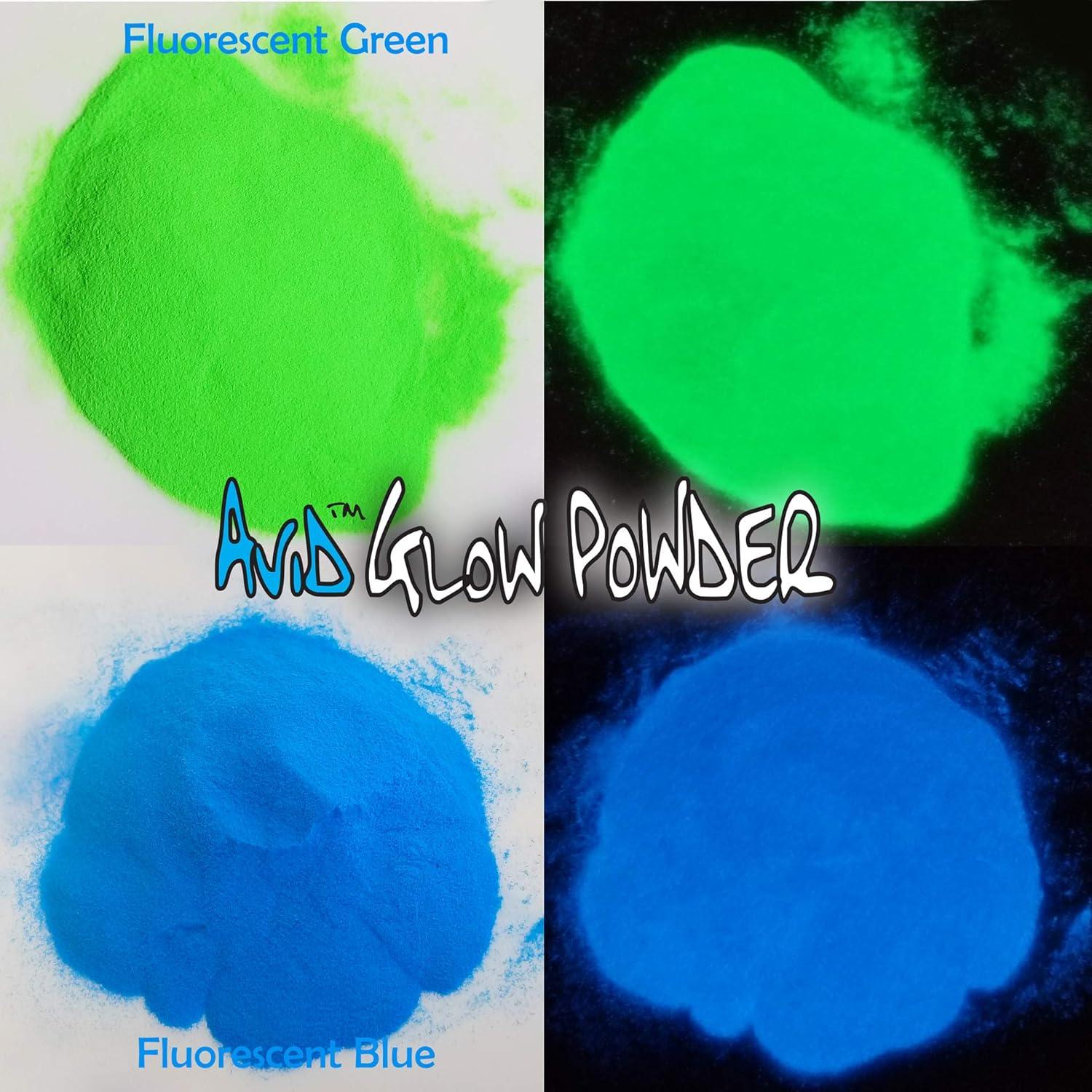 Glow Powder Pigment Variety - 6 Colors Fluorescent Pack for Resin, Slime,  Nail Polish - 3.2oz/90g Total | Glow in The Dark Pigment Powder - Strontium  Aluminate 6 Pack | Buy Now