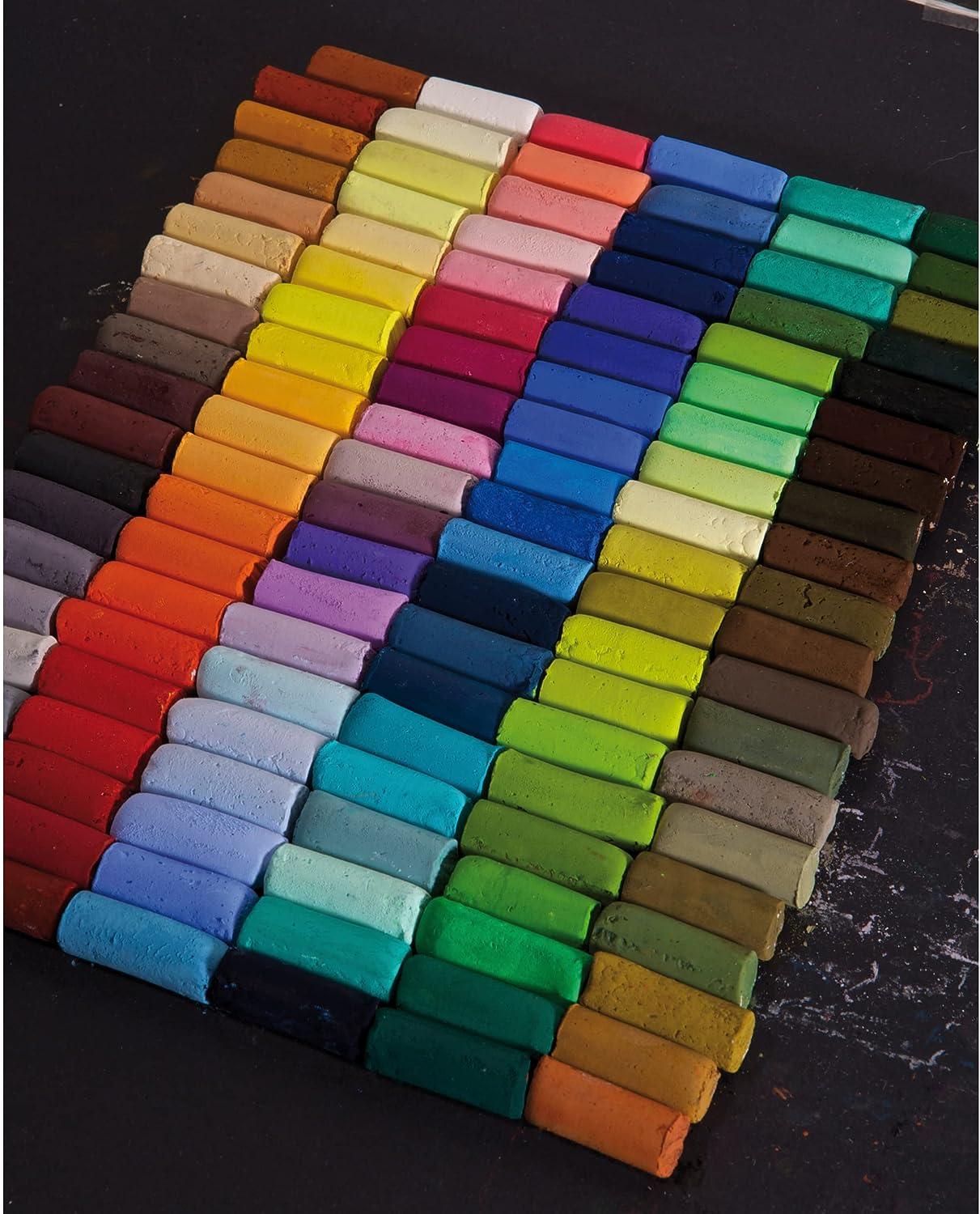 Sennelier Soft Pastels Half Stick Set 120/Pkg-Paris Paris 120 Count (Pack  of 1) Assorted/Multicolor Pastel Set