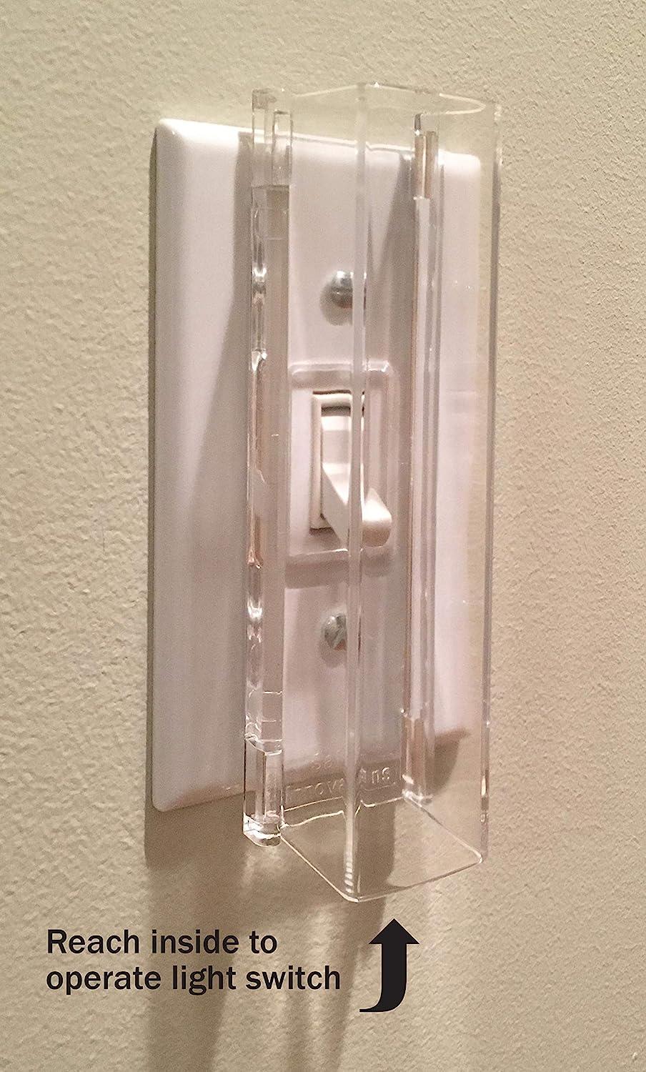 Child proof light switch guard shop