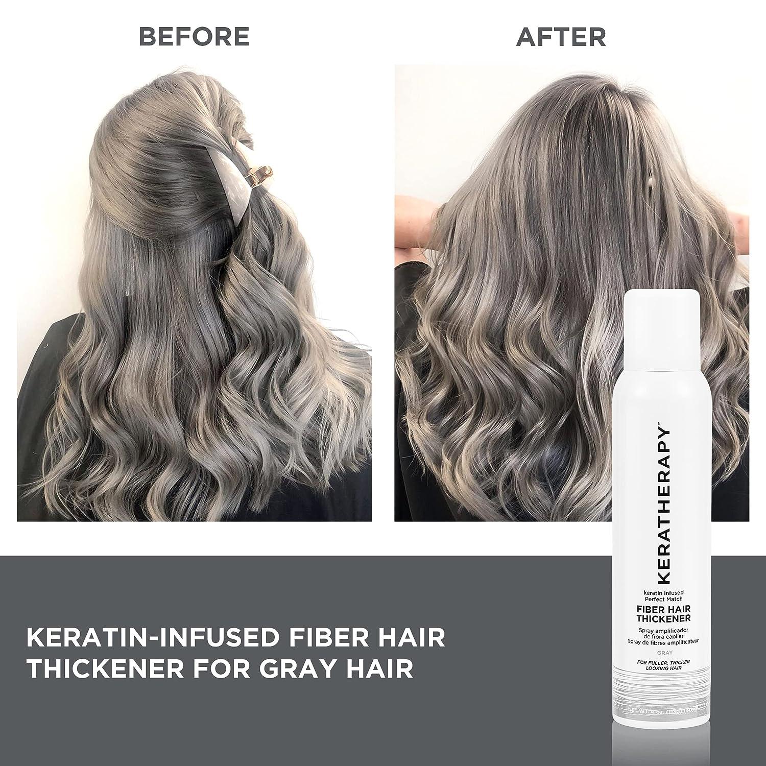 Keratherapy Keratin Infused Perfect Match Fiber Hair Thickener Spray