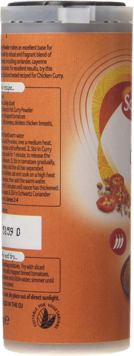 Schwartz Hot Curry Powder 85g 85 g (Pack of 1)