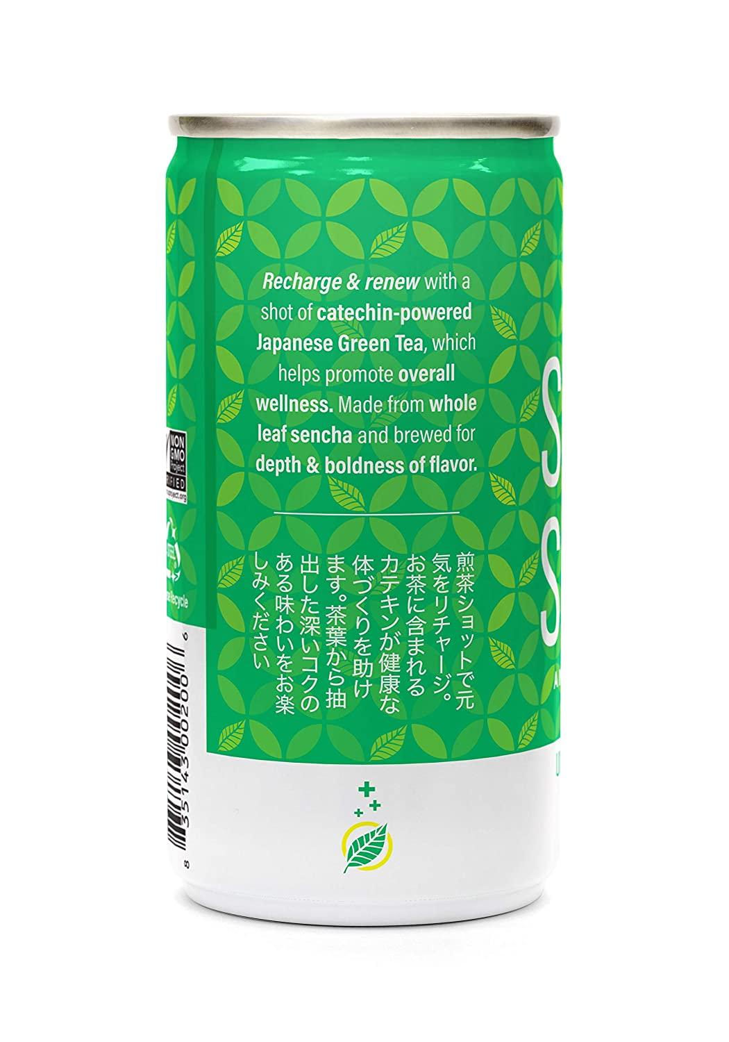 Ito En Sencha Shot, Japanese Green Tea, 6.4 Ounce (Pack of 30