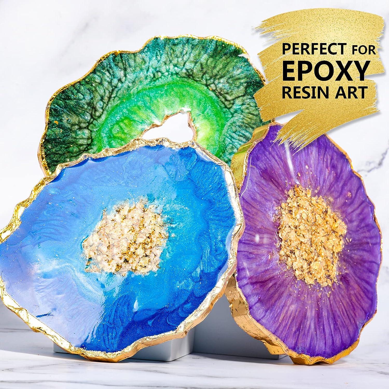 30g Metallic Foil Flakes for Resin, Nails, Painting & Crafts Gold