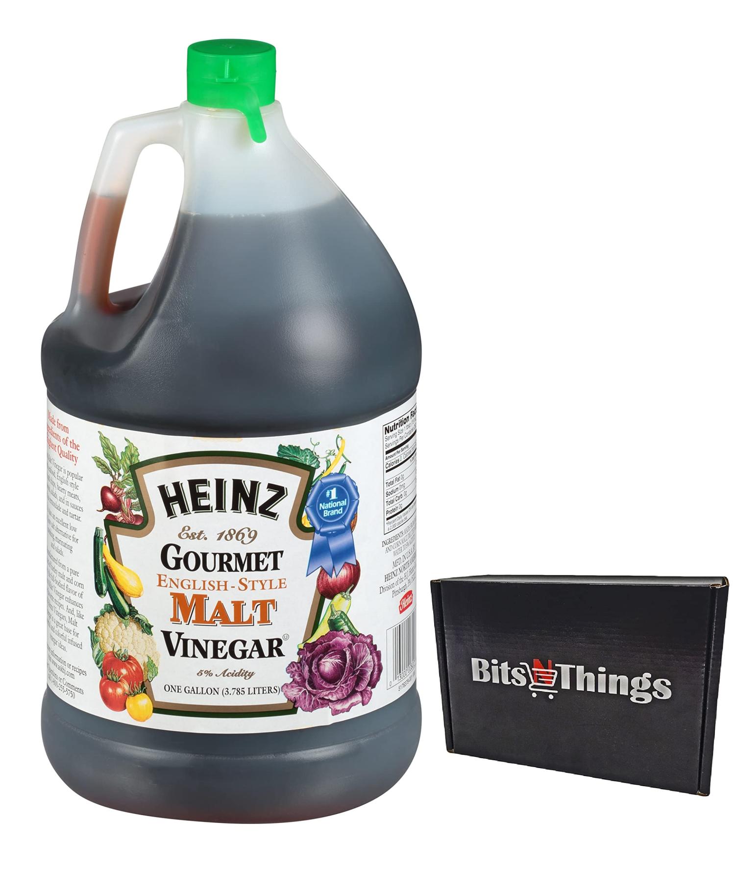 Heinz Gourmet English Style Malt Vinegar 128 oz (1 Gallon)