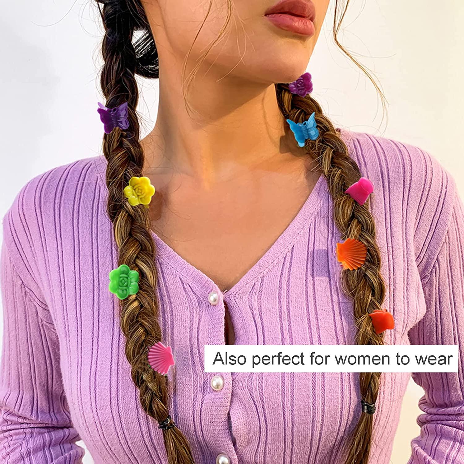 YISSION 200 PCS Small Hair Clips for Girls Vintage Fashion Hair