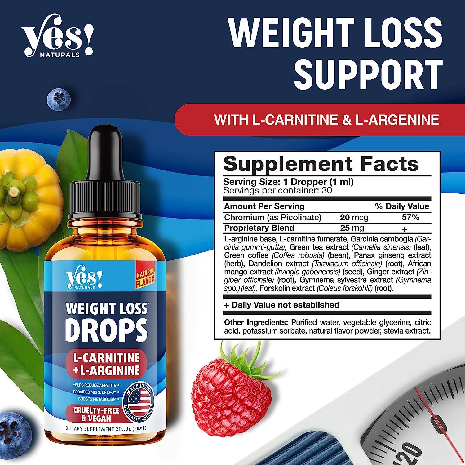 Natural Weight Loss Drops - Metabolism Booster & Appetite Suppressant -  Garcinia Cambogia - Made in USA - 2 Fl Oz | Buy Now with Express  International Delivery | GoSupps.com