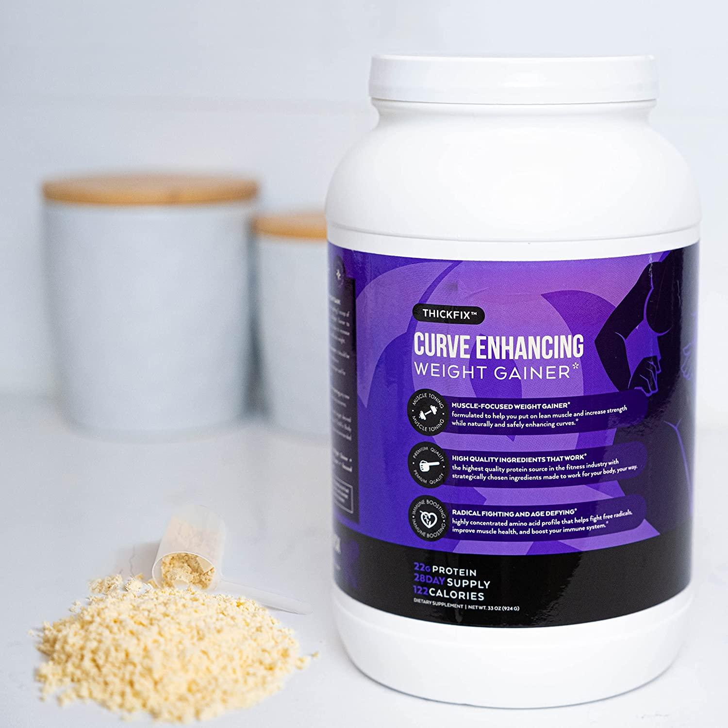 ThickFix Curve Enhancing Weight Gainer Shake GrassFed Whey Protein