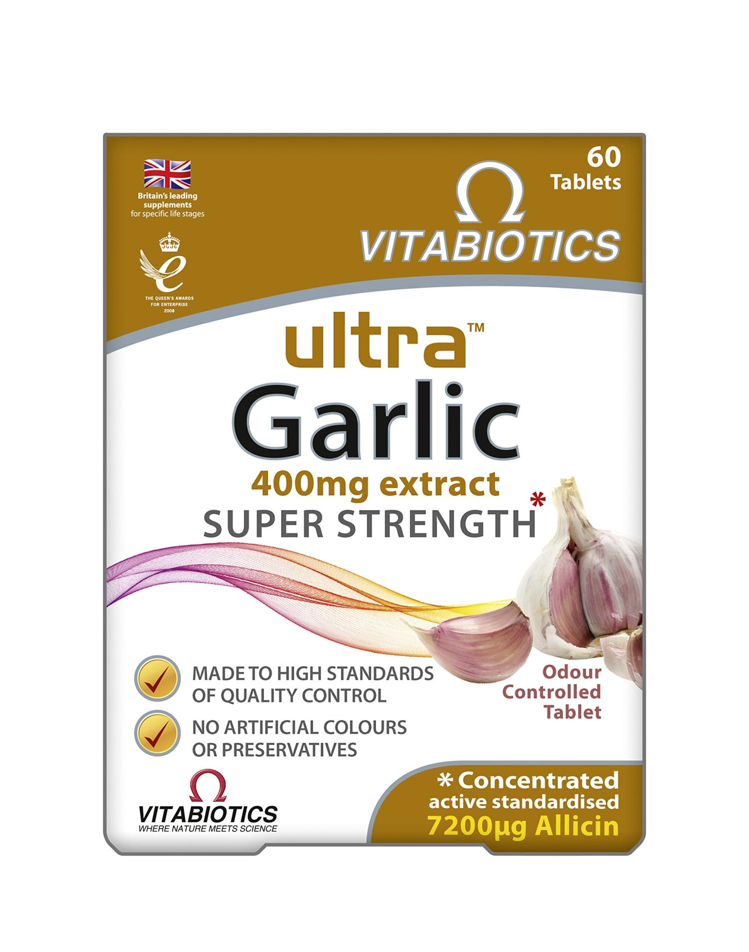 Ultra Garlic Tbl 60 Vitabiotics - Pharmacy & BIO - View #5
