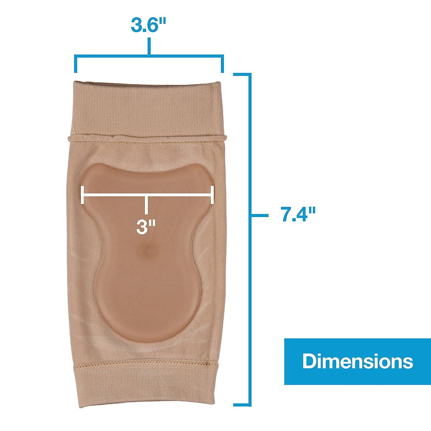 ZenToes Achilles Tendon Heel Protector Compression Padded Sleeve Socks