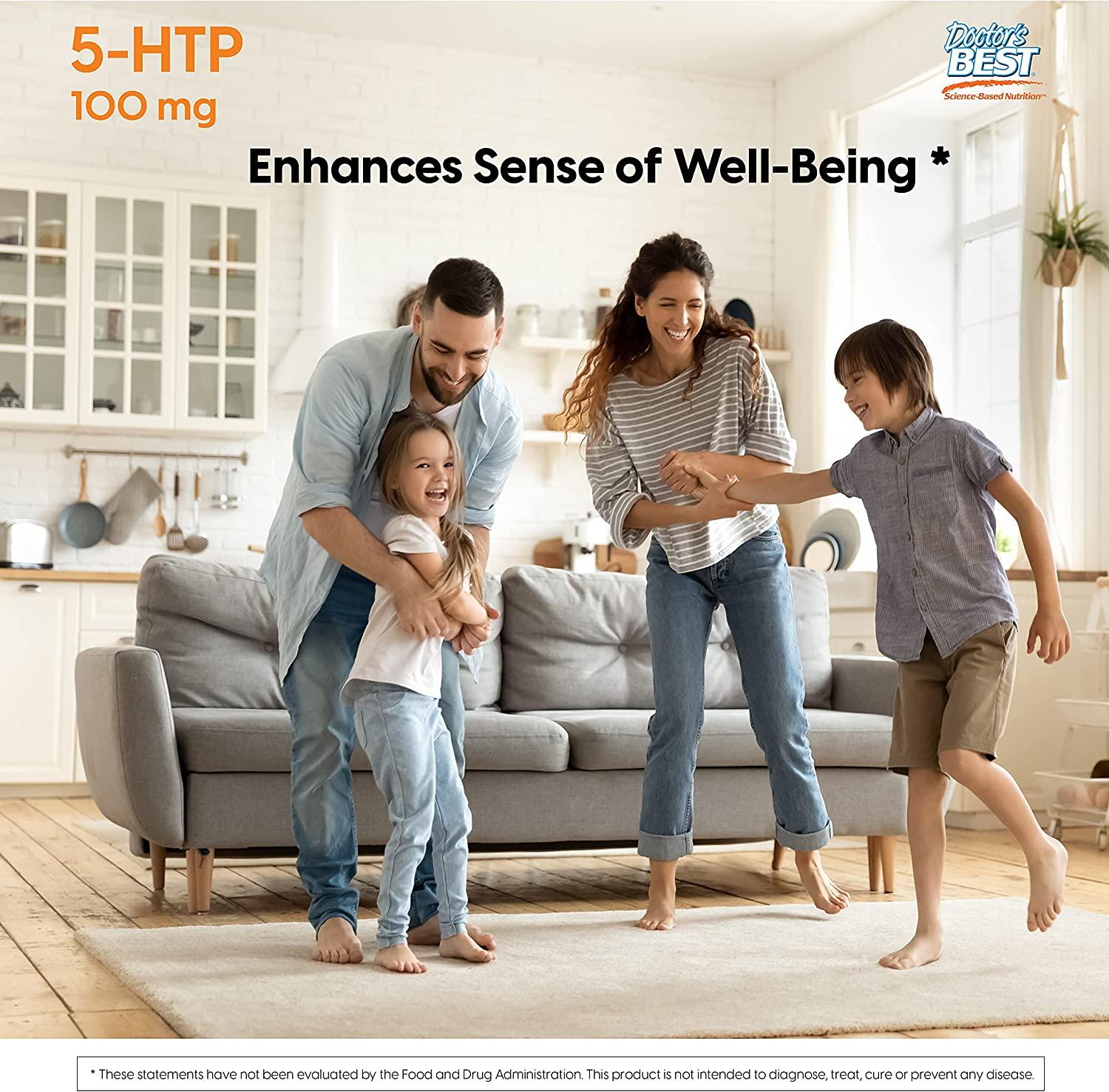 Doctor's Best 5-HTP 100 mg 60 Veggie Caps