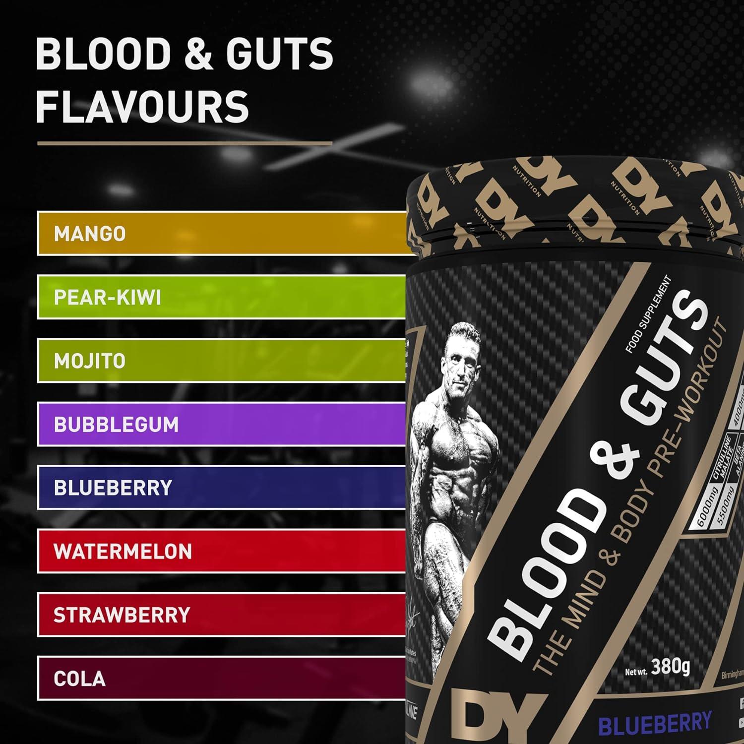 DY Nutrition Blood and Guts PreWorkout 380g (Watermelon) Watermelon