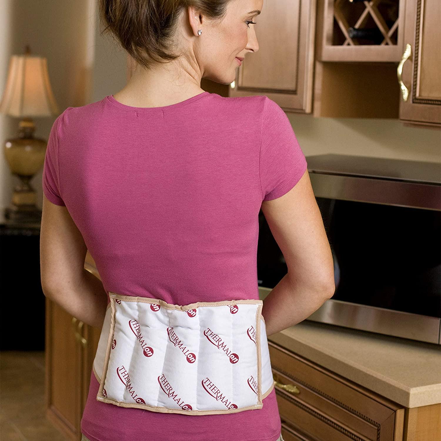Thermalon Microwave Activated Moist Heat Therapy Wrap for Back, Hip