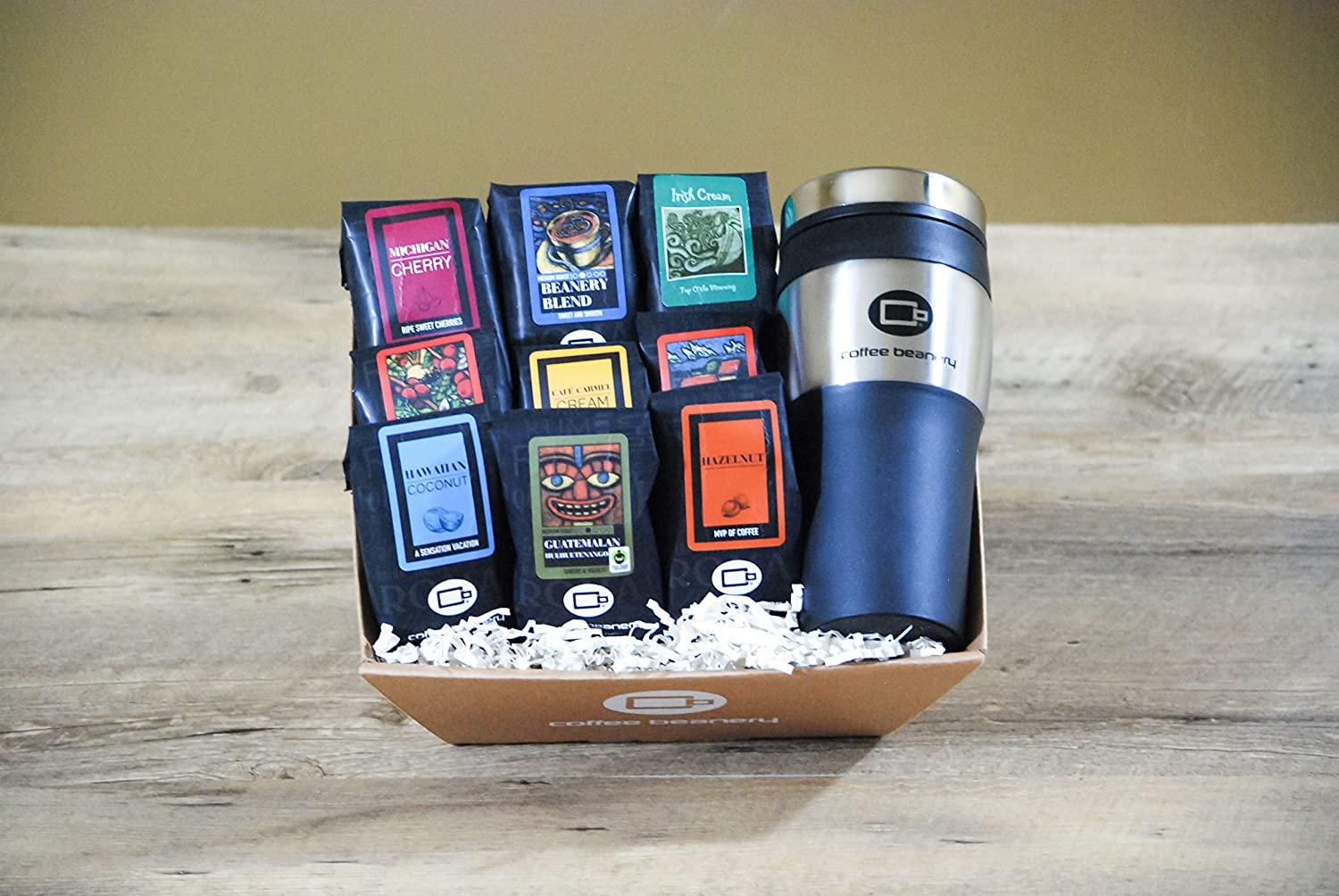 Specialty Coffee Gift Basket with Mug