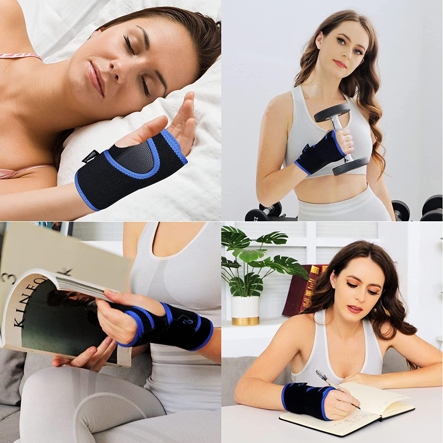 KKOOMI Wrist Brace for Carpal Tunnel, Wrist Wraps, Carpal Tunnel Wrist