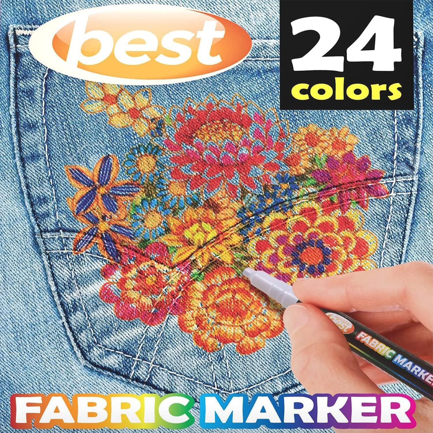 Best Water-Soluble Fabric Markers for Disappearing Ink –