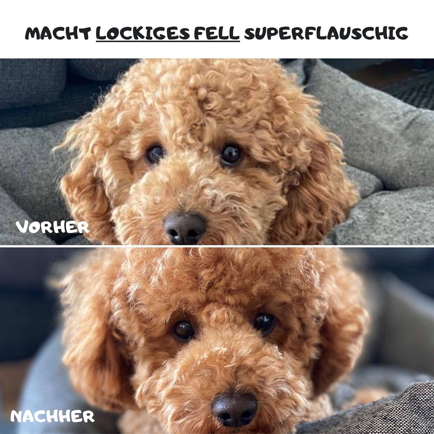 Moki B r Softbr ste Dog Brush for Poodles Ideal for Sensitive