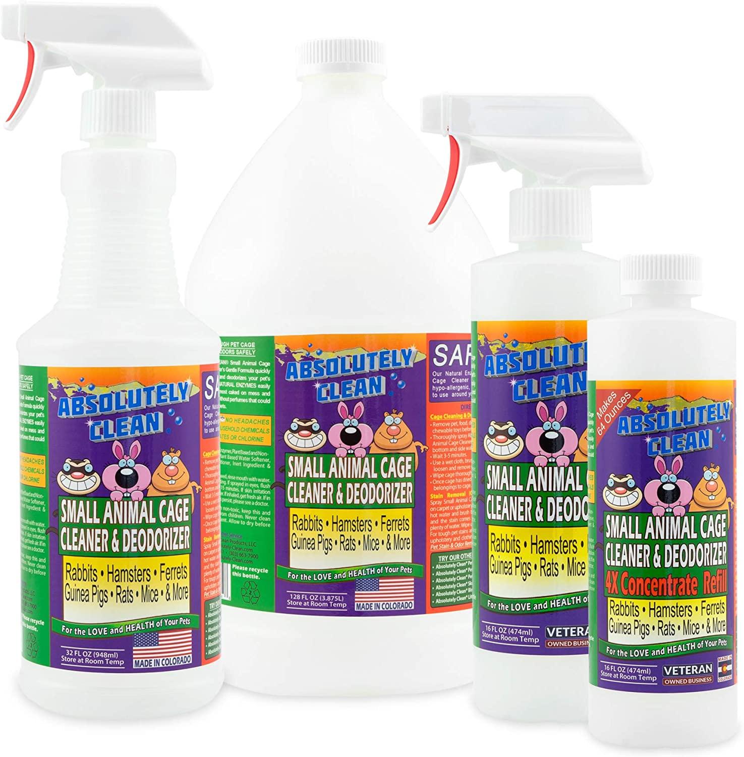 Guinea pig deals cage cleaning solution