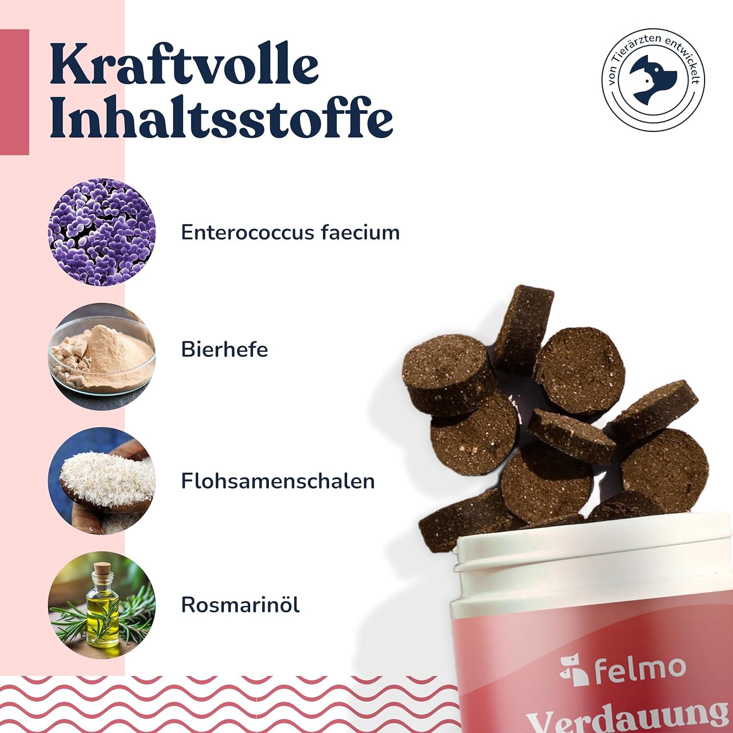 Felmo Digestive Snacks for Dogs (180g) - Probiotic Treats for Intestinal  Health Grain & Sugar Free Boosts Immune System | Buy Now with Express  International Delivery | GoSupps.com