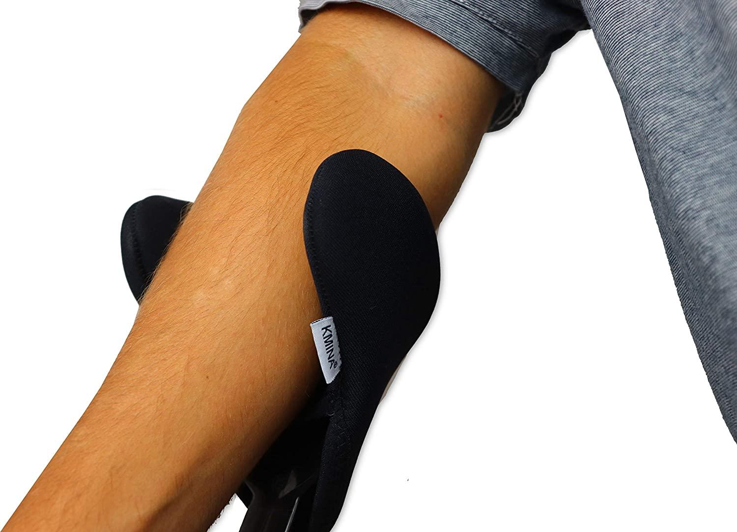 KMINA Forearm Crutch Pads (2 Count), Open Cuff Crutch Padding for