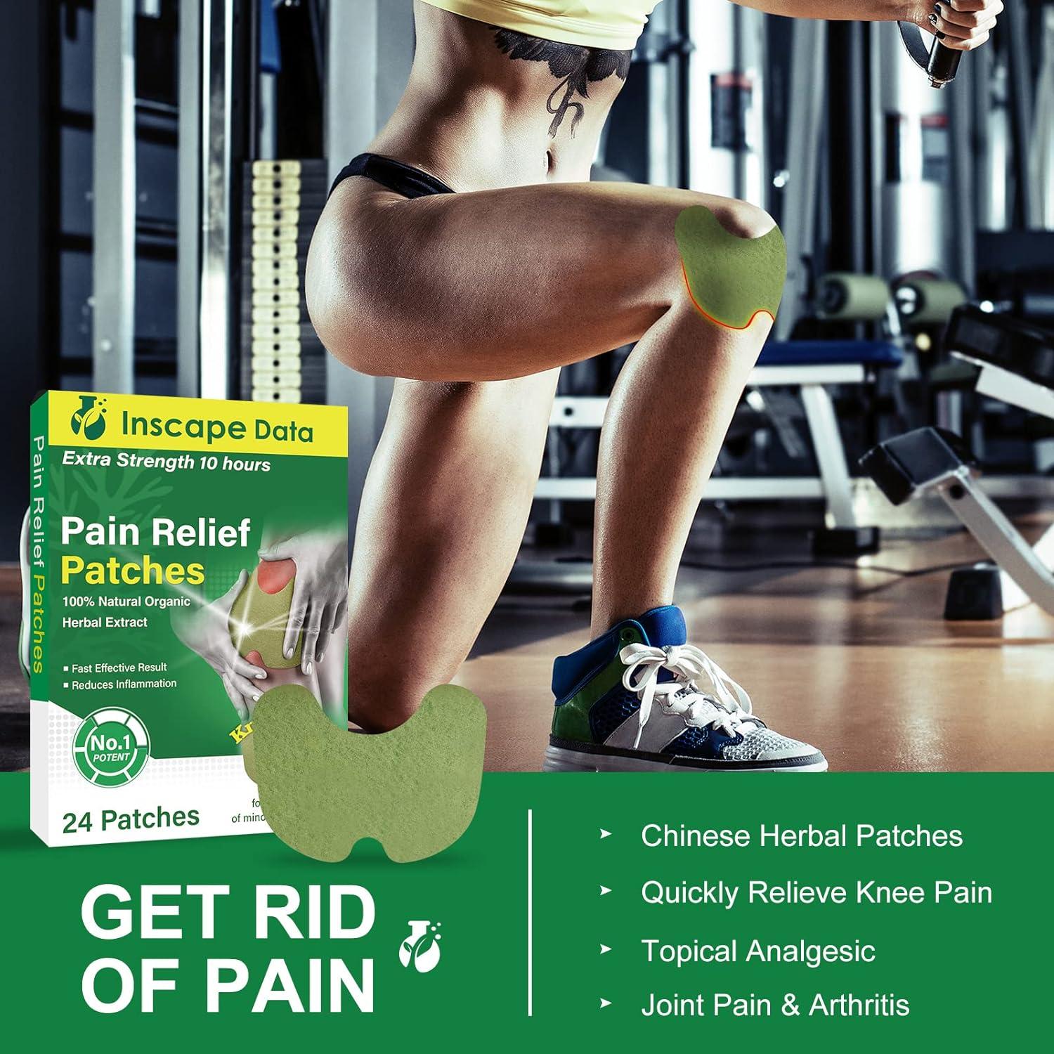 Pain Relieving Patch for Knee Back Neck Shoulder Pain & Muscle Soreness