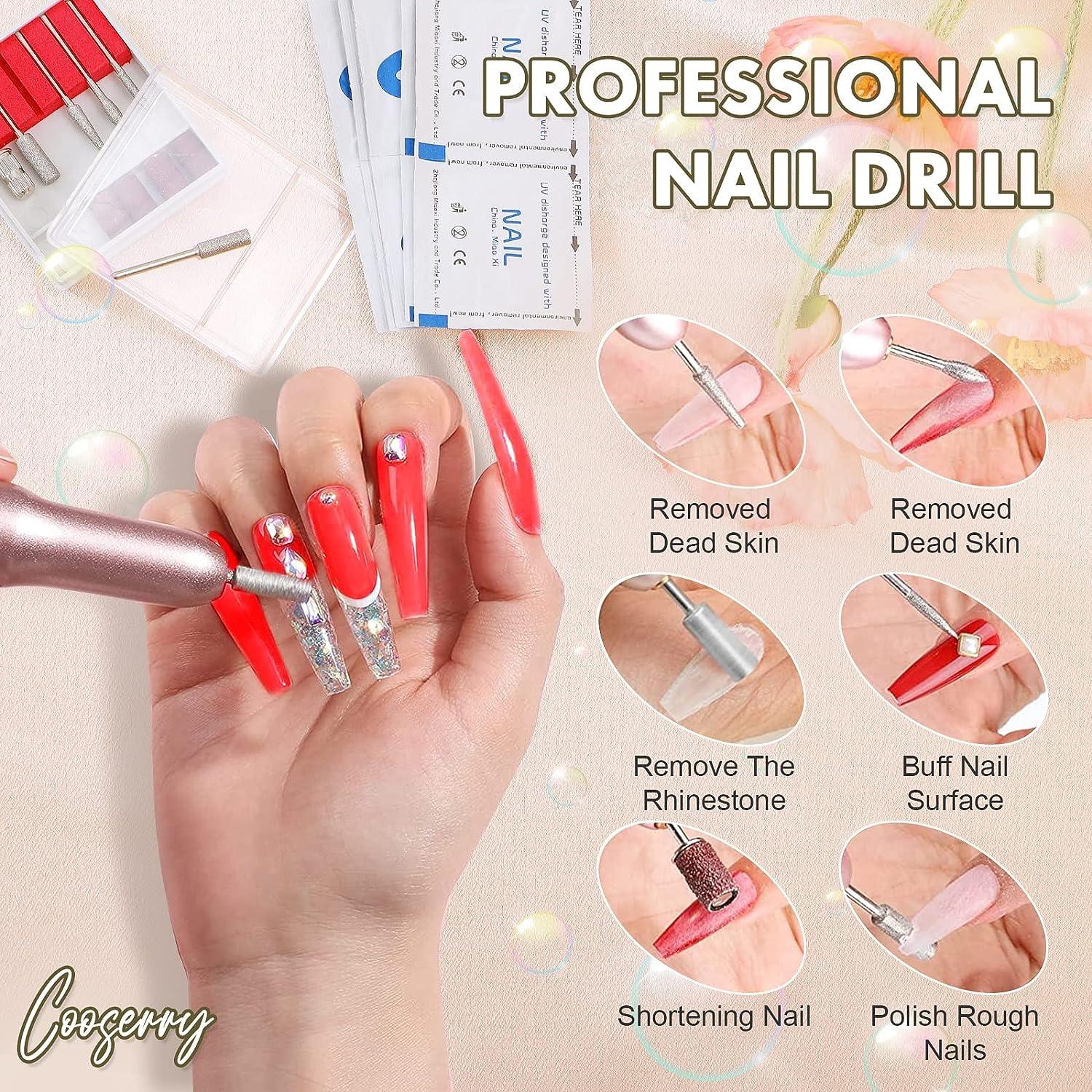 Nail Kit Set Professional Acrylic with Everything, 12 Glitter Acrylic  Powder Kit | eBay