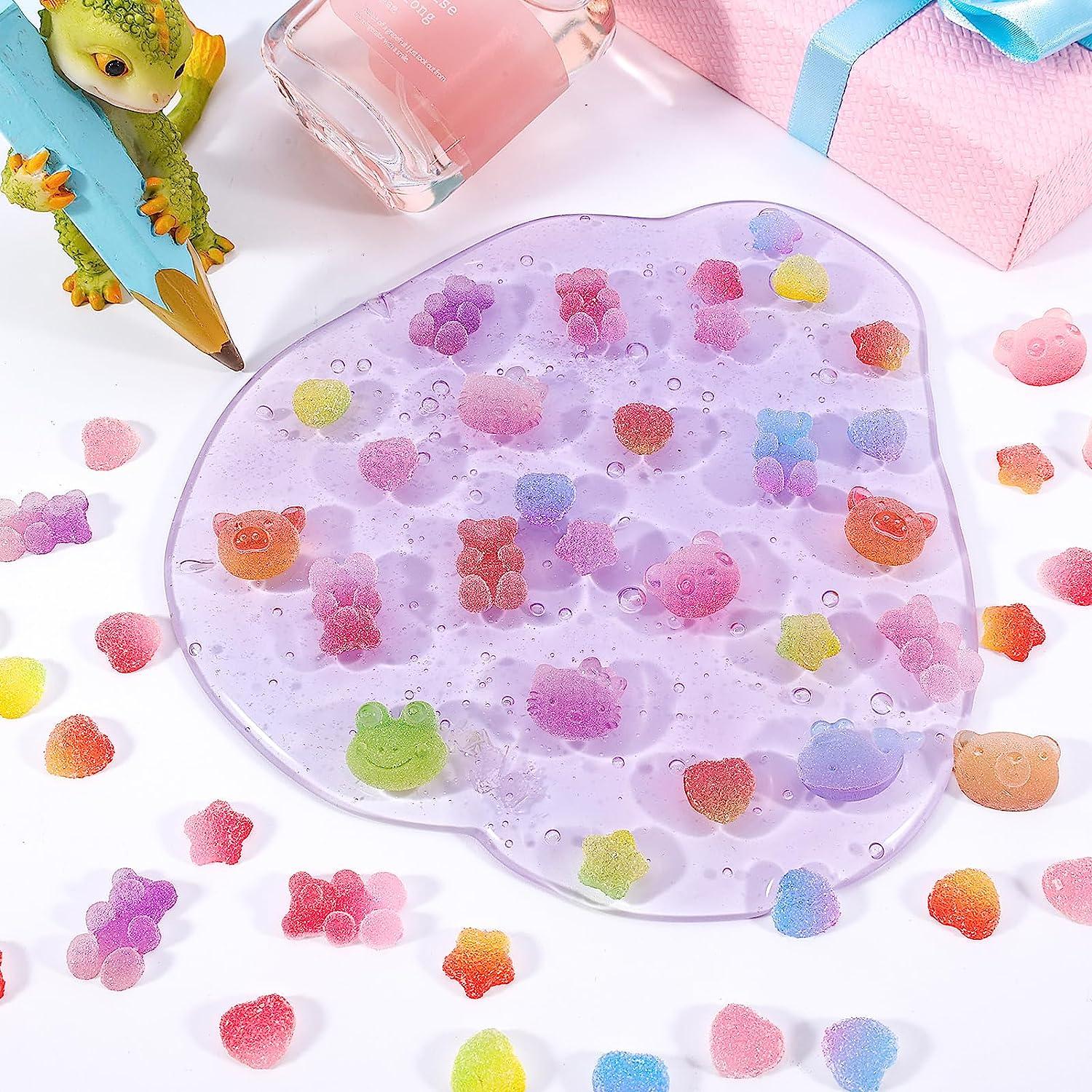 Tiny Resin Gummy Bear Nail Art Charms, Decoden, Mini Cabochon –  TinySupplyShop