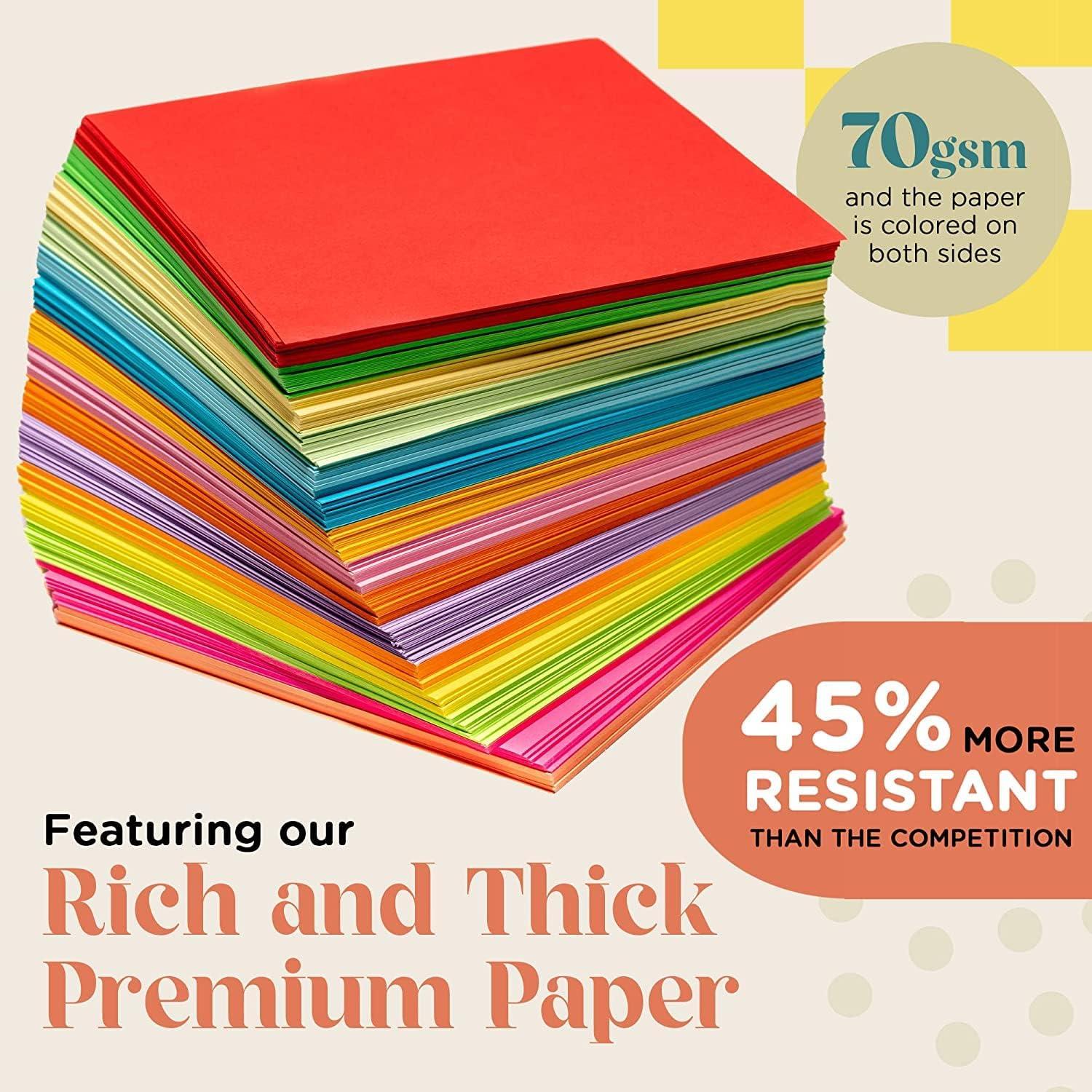 Origami Paper - 1100 Sheets - Double Sided 6x6 inches Origami