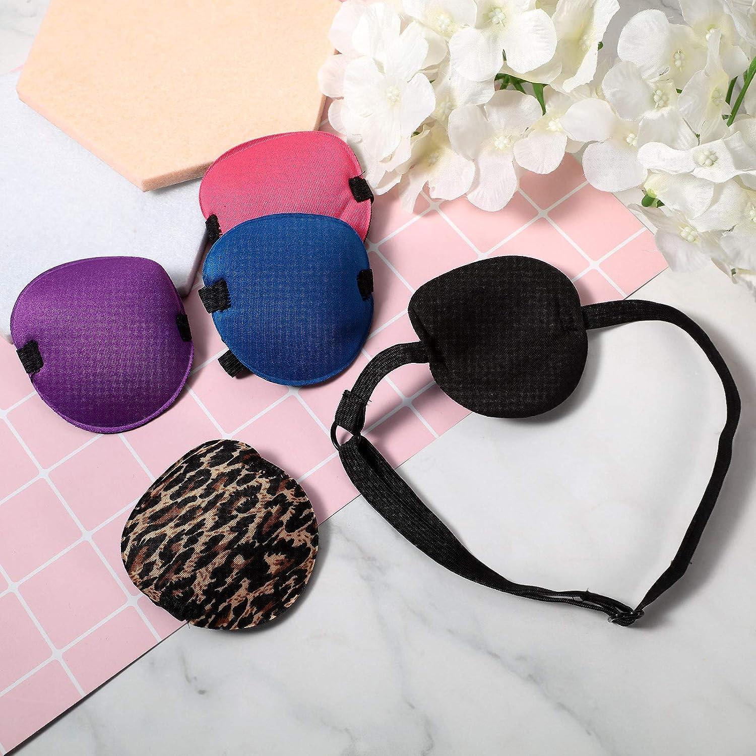 10Piece Adjustable Eye Patch Set for Adults and Kids Variety of