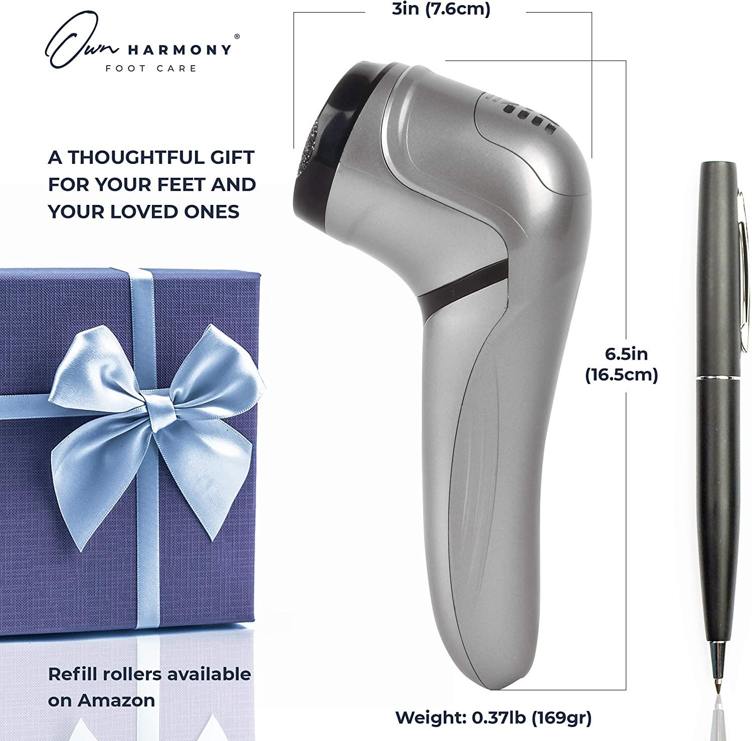 Electric Foot Callus Remover with Vacuum Own Harmony Professional Pedicure Tools Kit for