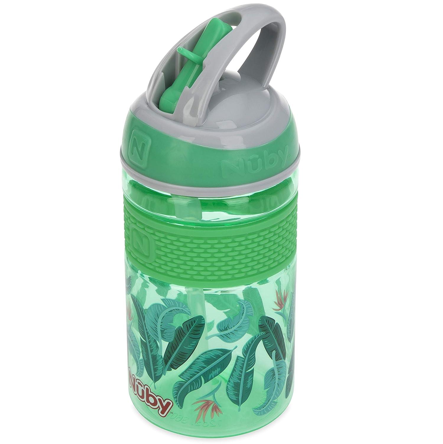 Nuby drinking bottle with straw shop