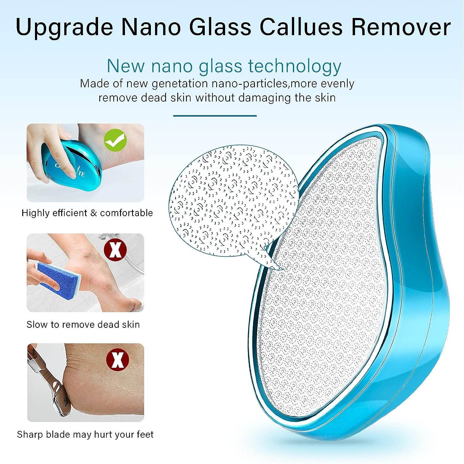 VANWIN Foot File, Nano Crystal Glass Callus Remover Callus Shaver Hard Skin  Remover for Wet and Dry, Professional Foot Rasp Pedicure Tools Foot Care