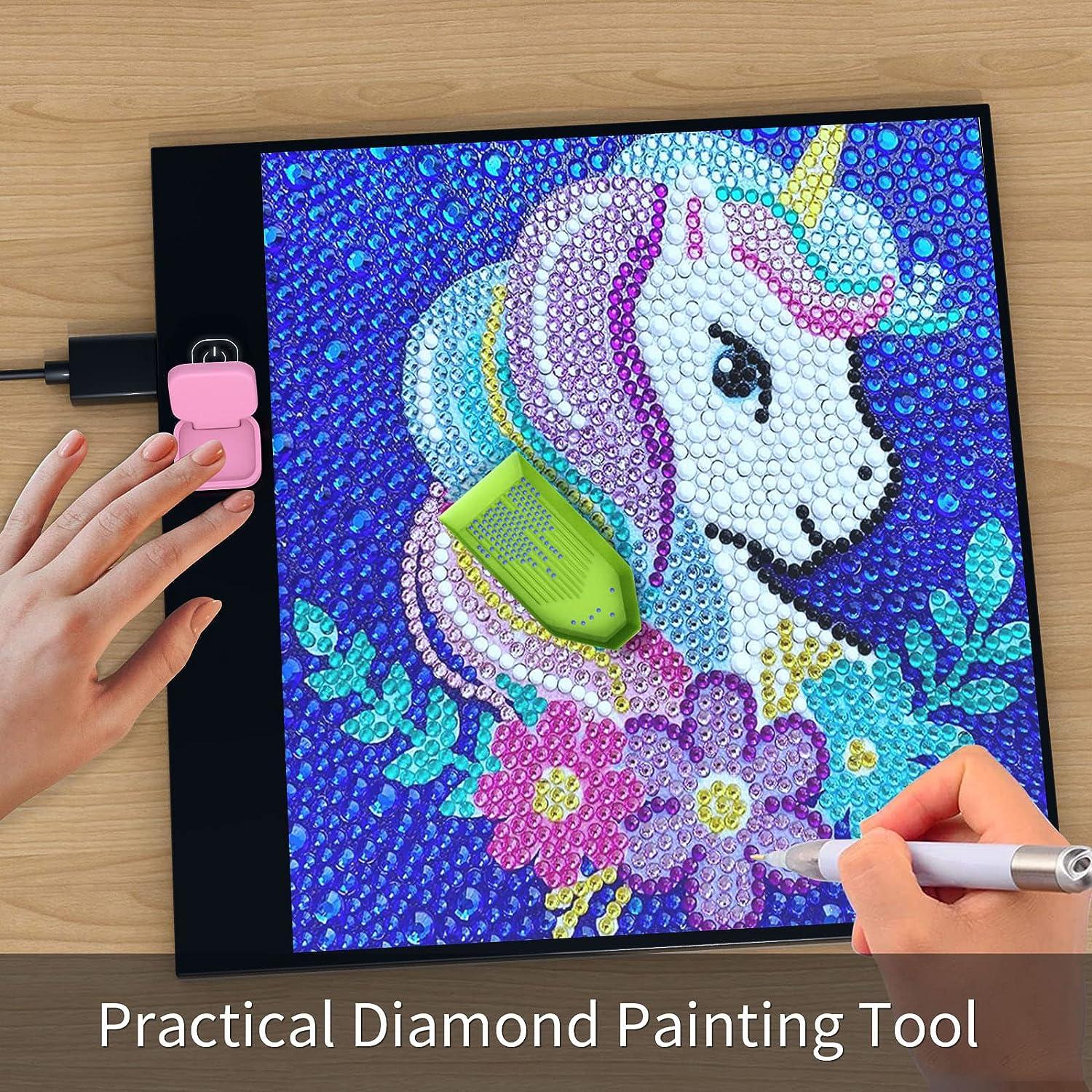Diamond Painting Light Pad Unboxing & Set Up (Our Favorite Light