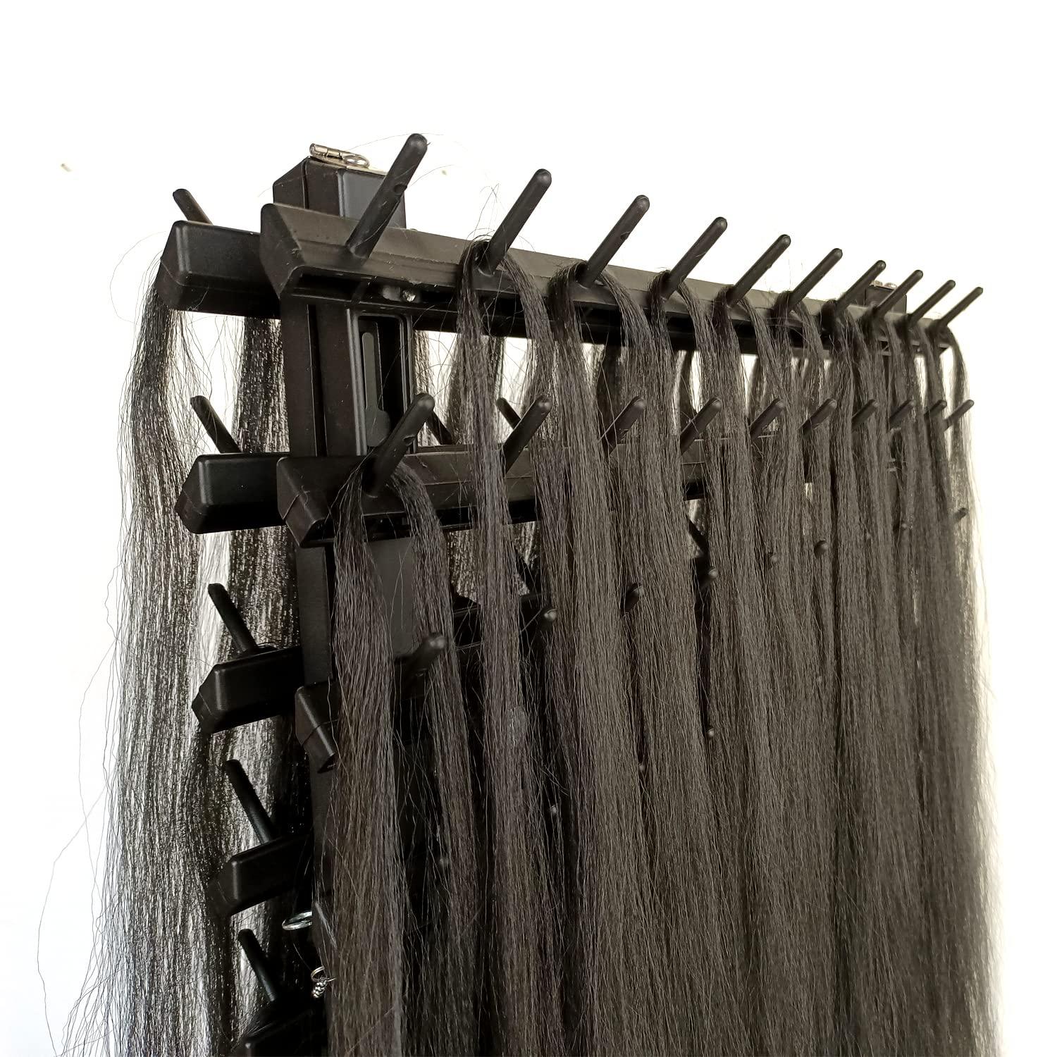 Braid Tree Black – Braiding Rack for Hair Separation - The