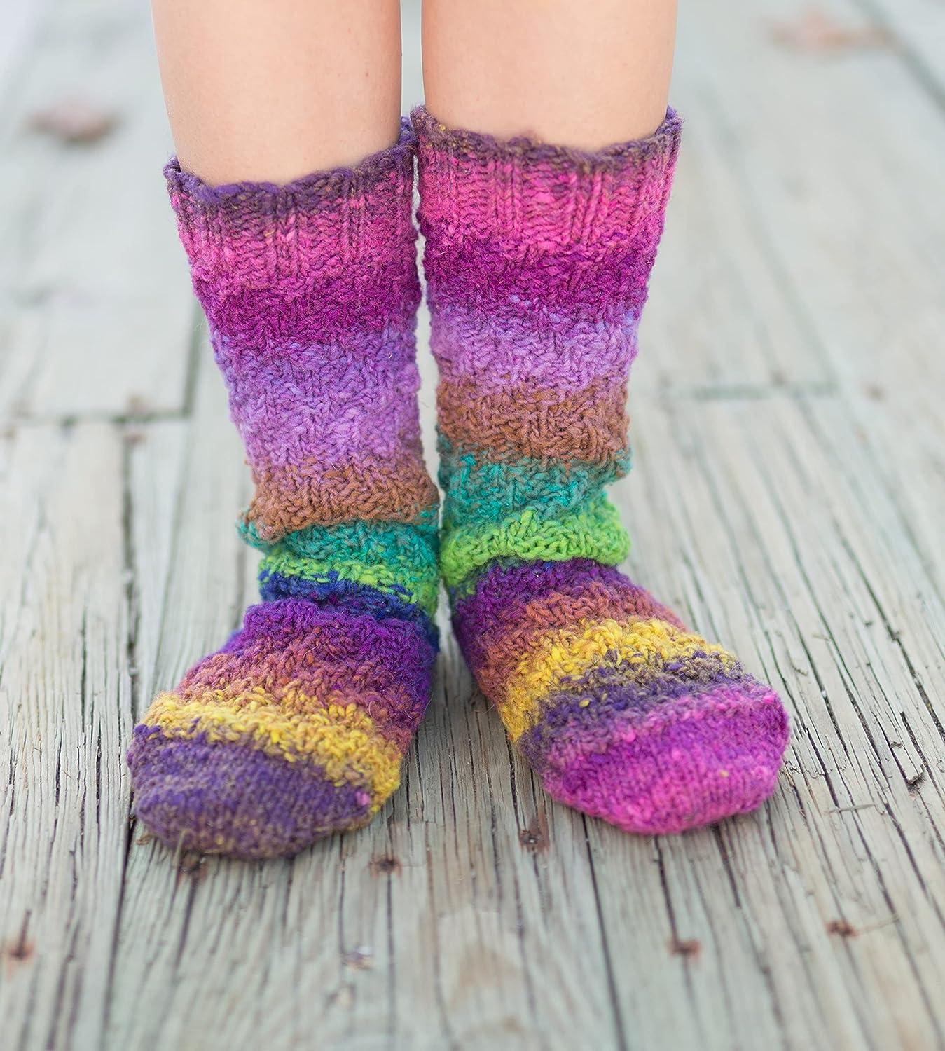 Authentic Knitting Board Sock Loom 2 Regular Gauge Wood Loom