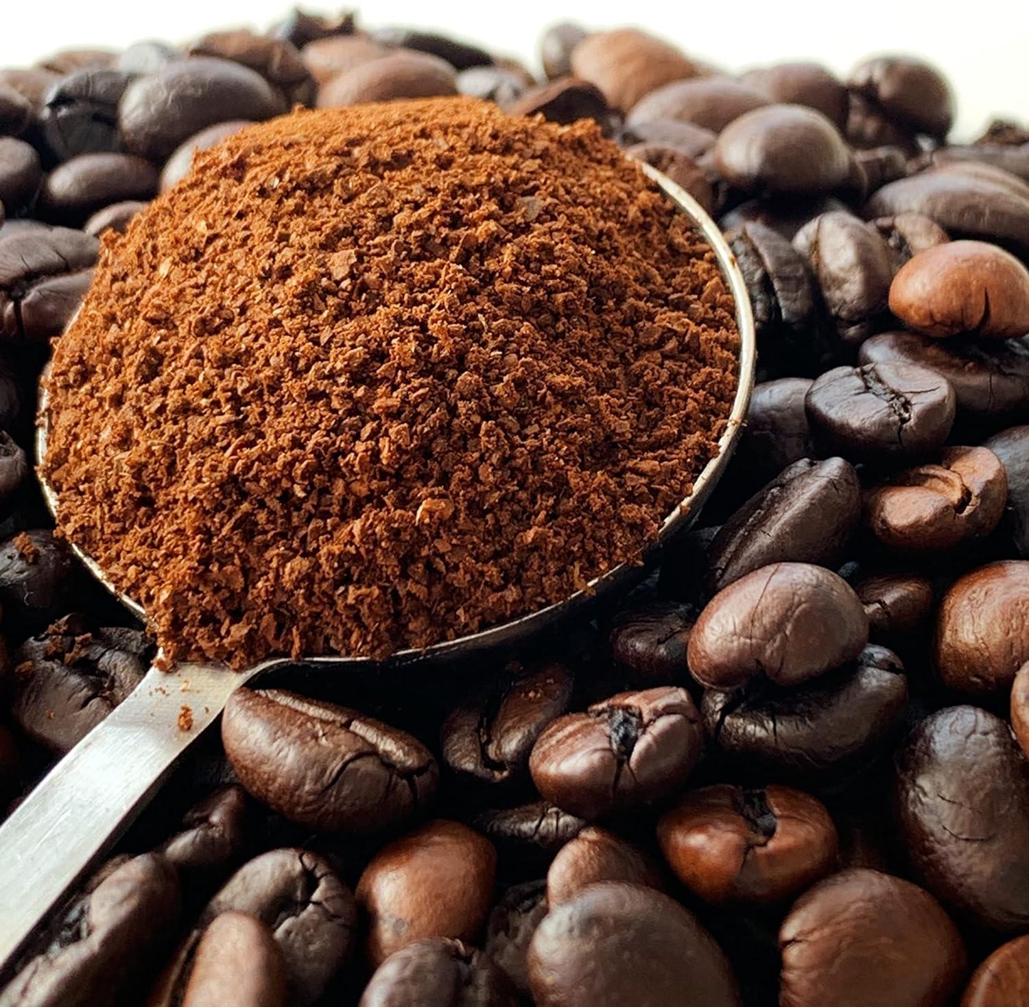 Kenyan AA Ground Coffee. Medium Roast Ground Coffee Single Origin. 500g