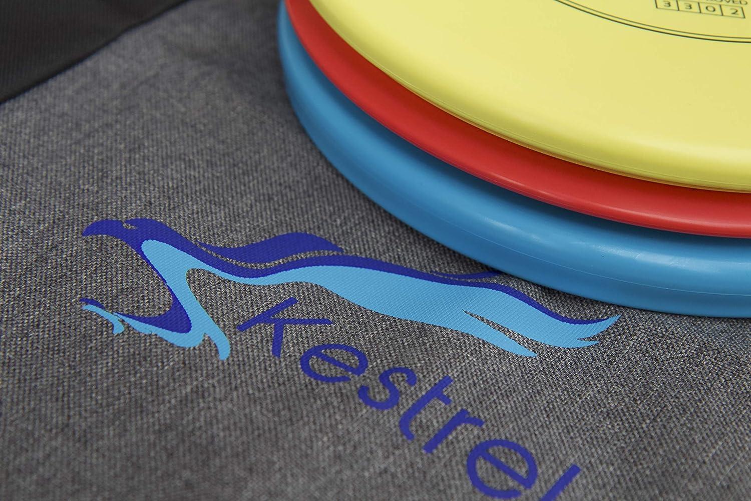 Kestrel Sports Disc Golf Beginner Set 3 Disc Premium Bundle
