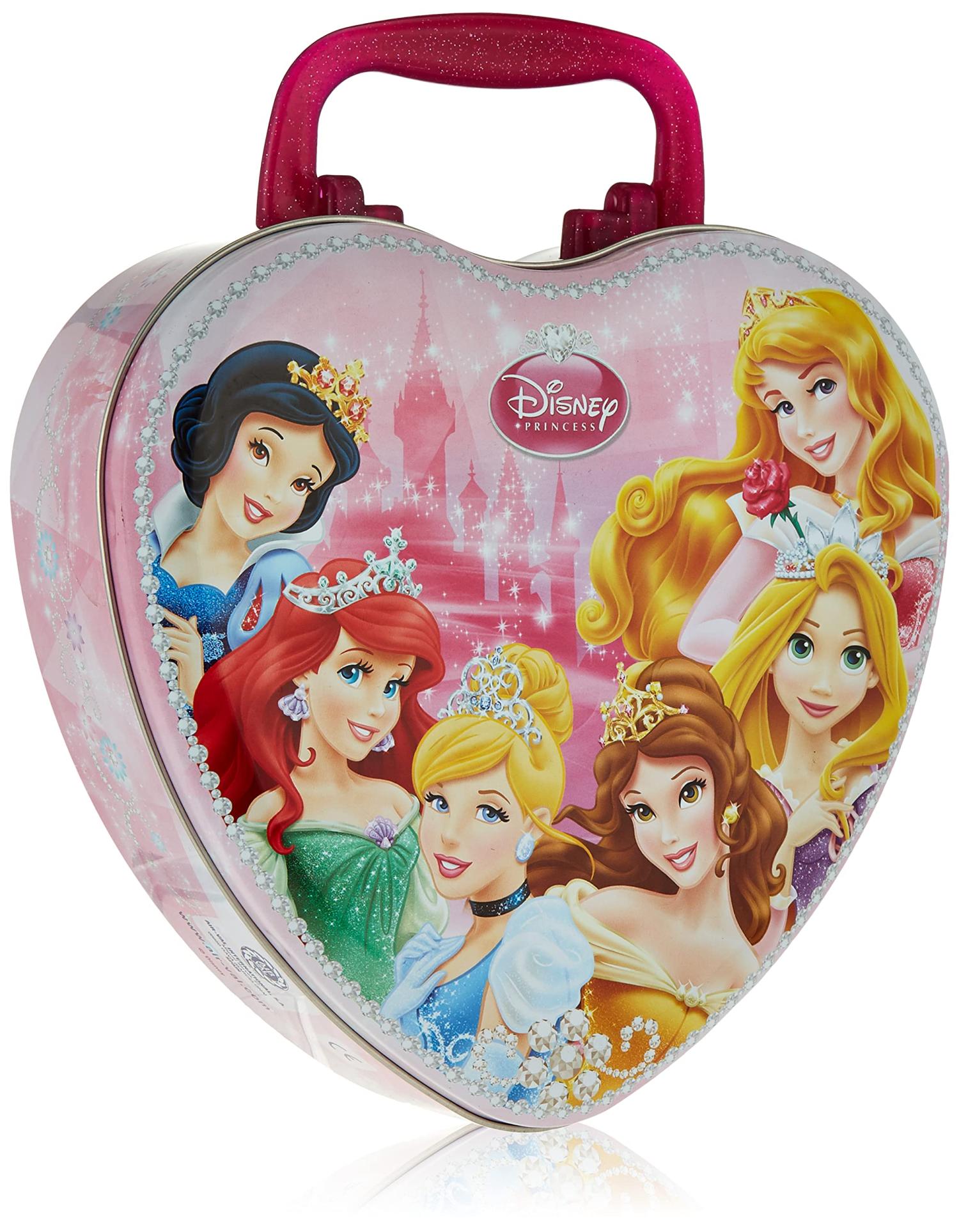 Disney Princess Magnificent Beauties Eau De Toilette Spray for Girls with  Metal Lunch Box, 3.4 Fluid Ounce