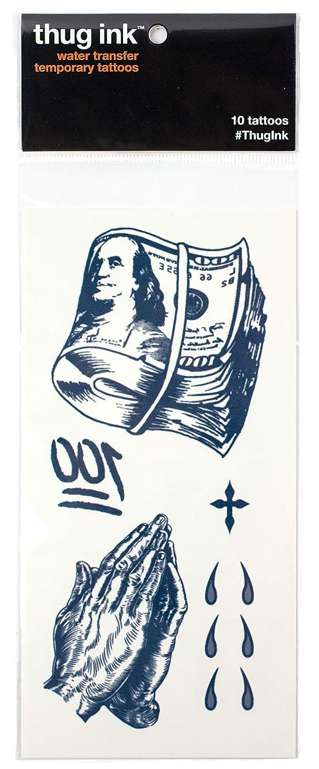 Thug Ink Temporary Tattoos Volume I 10 Temporary Tattoos Face