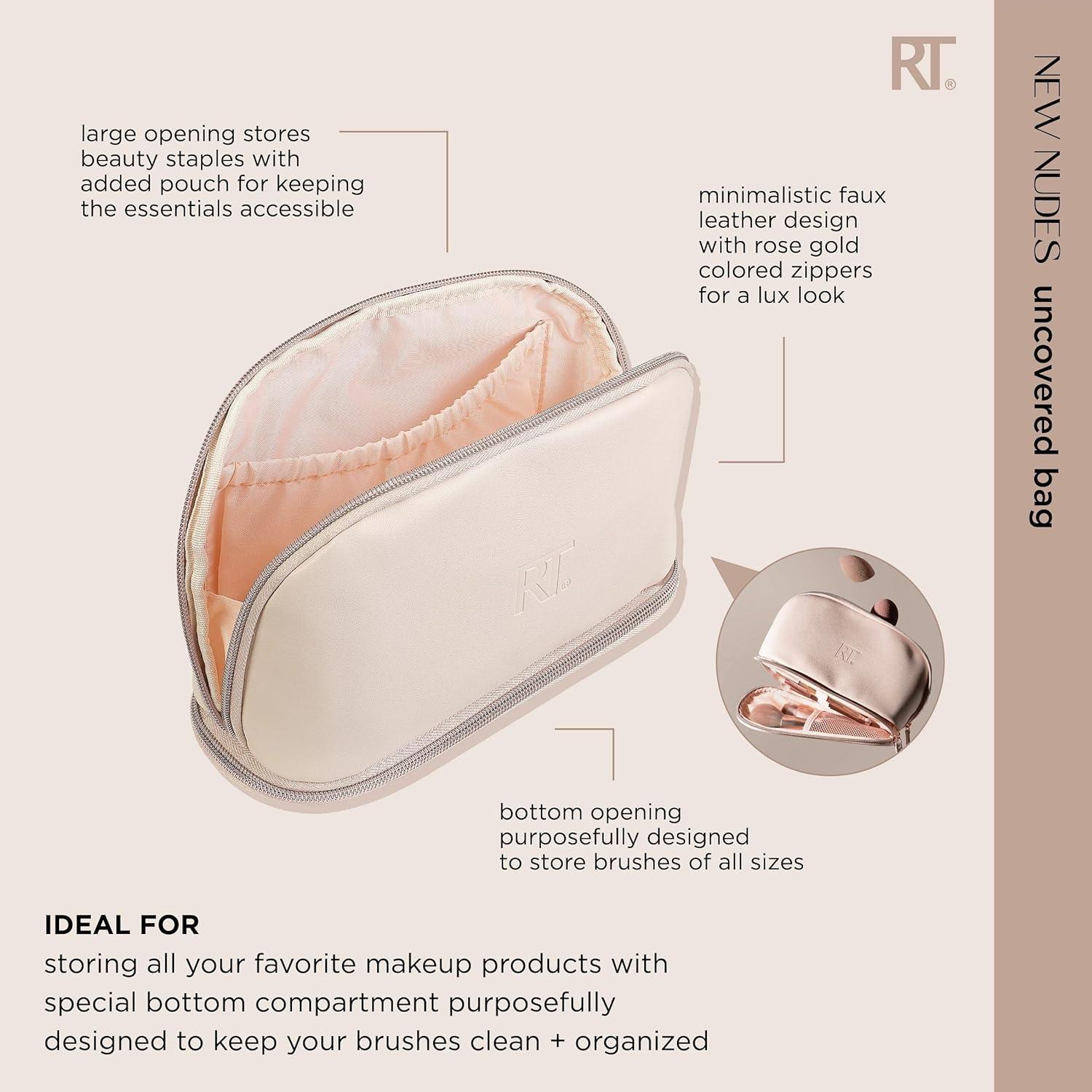 Real Techniques New Nudes Uncovered Bag Cosmetic Bag Travel Bag
