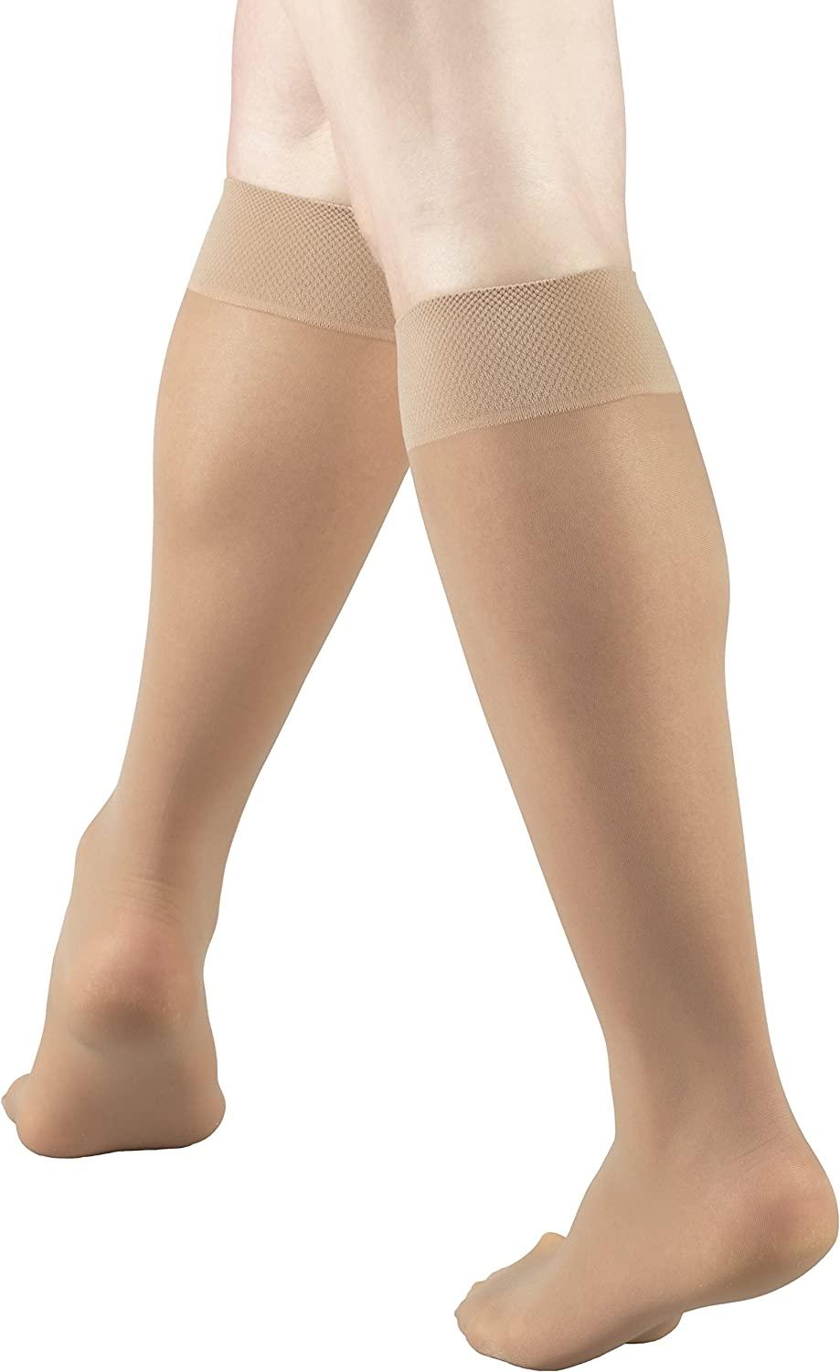 Truform Sheer Compression Stockings 815 mmHg Women's Knee High 20