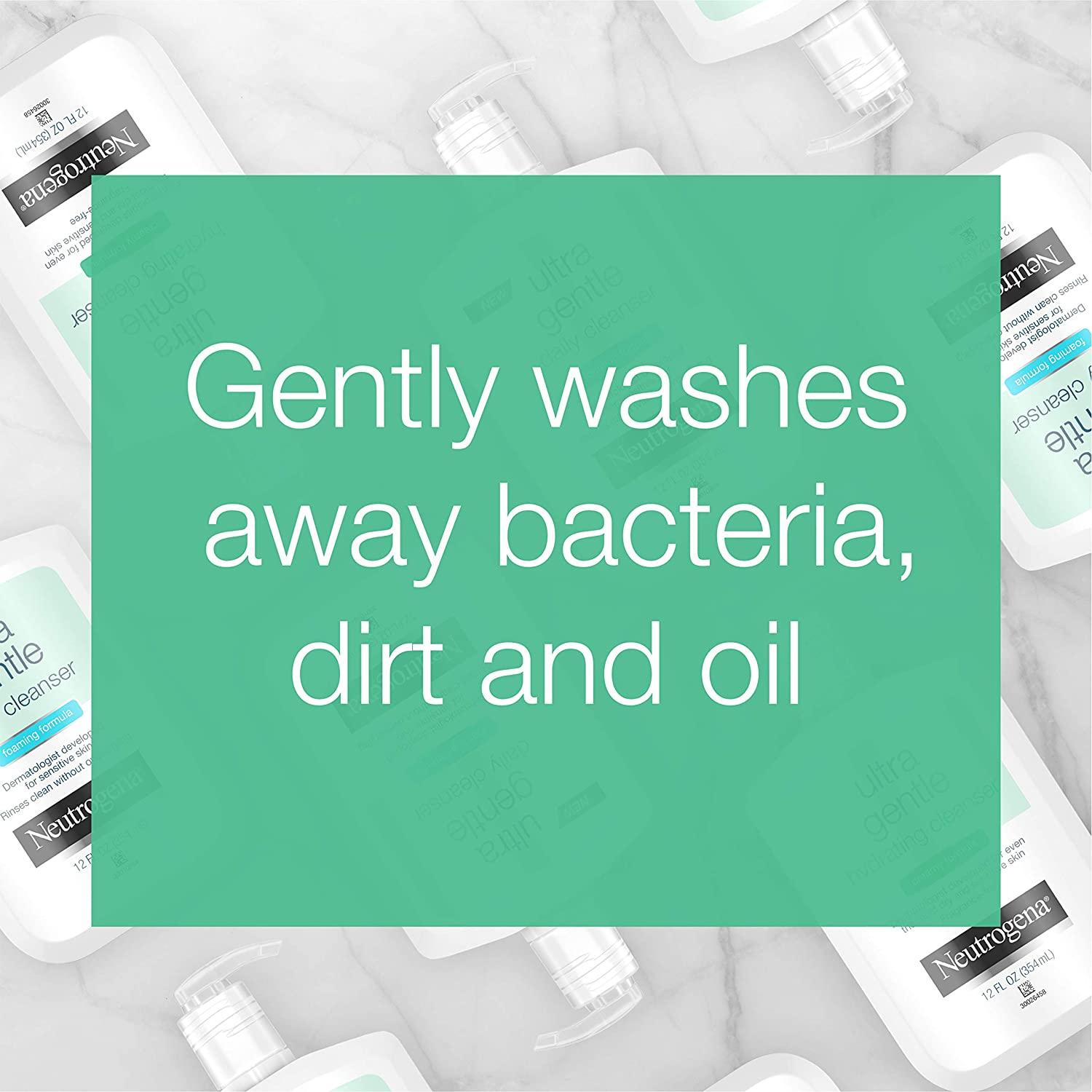 Neutrogena Ultra Gentle Hydrating Daily Facial Cleanser 12 fl. oz