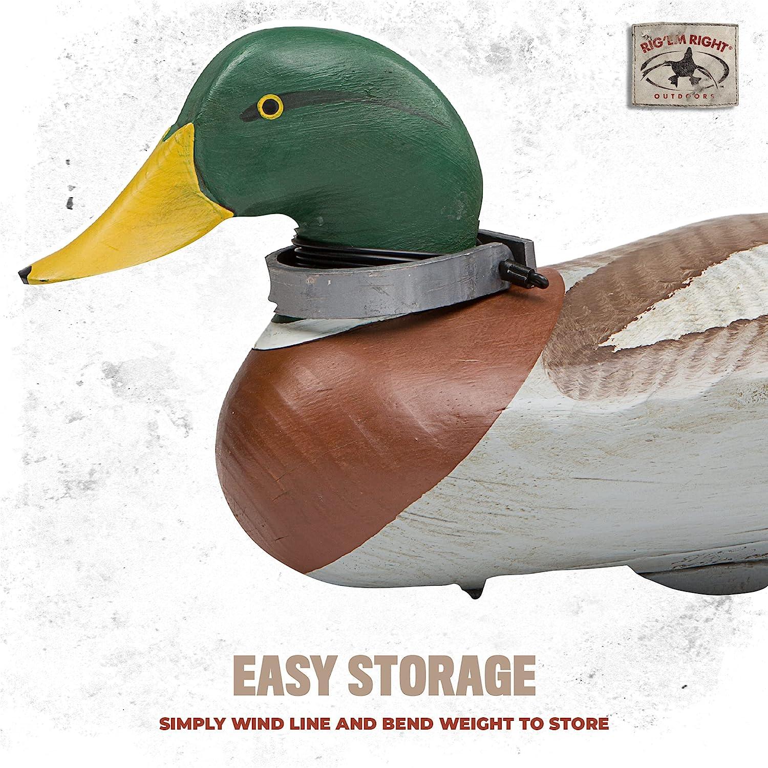 Rig'Em Right Waterfowl Flexible Strap Weights for Anchoring Decoys to